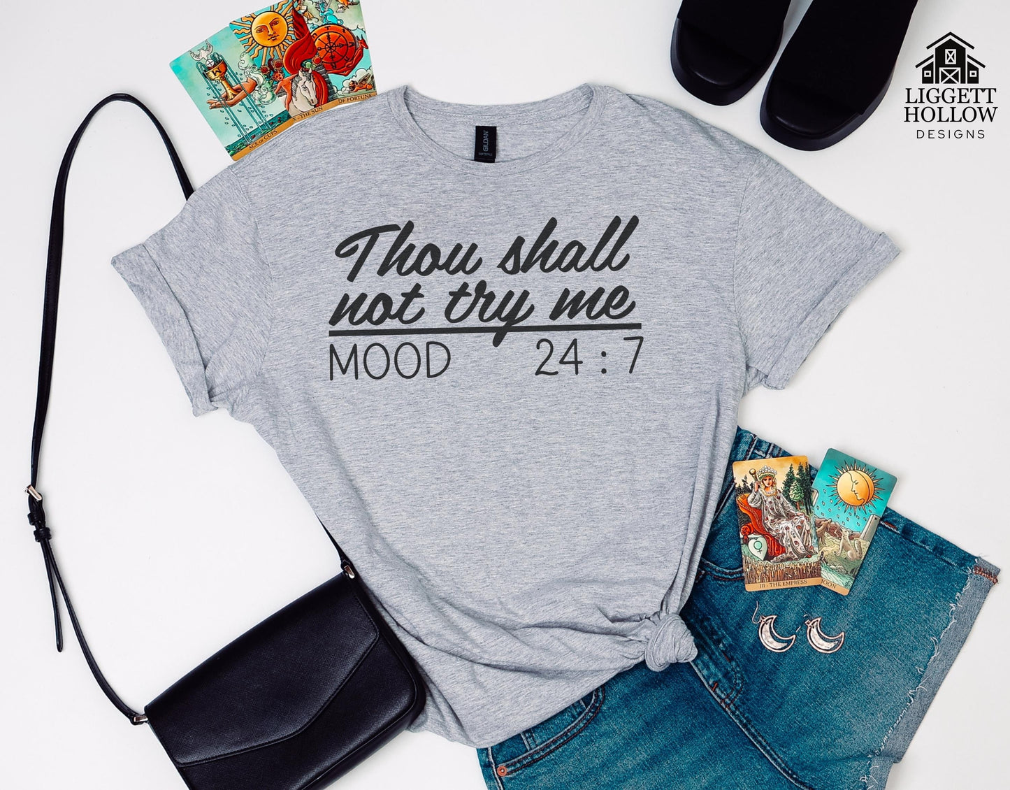 Thou Shall Not Try Me T-Shirt | Gildan Softstyle Unisex Tee