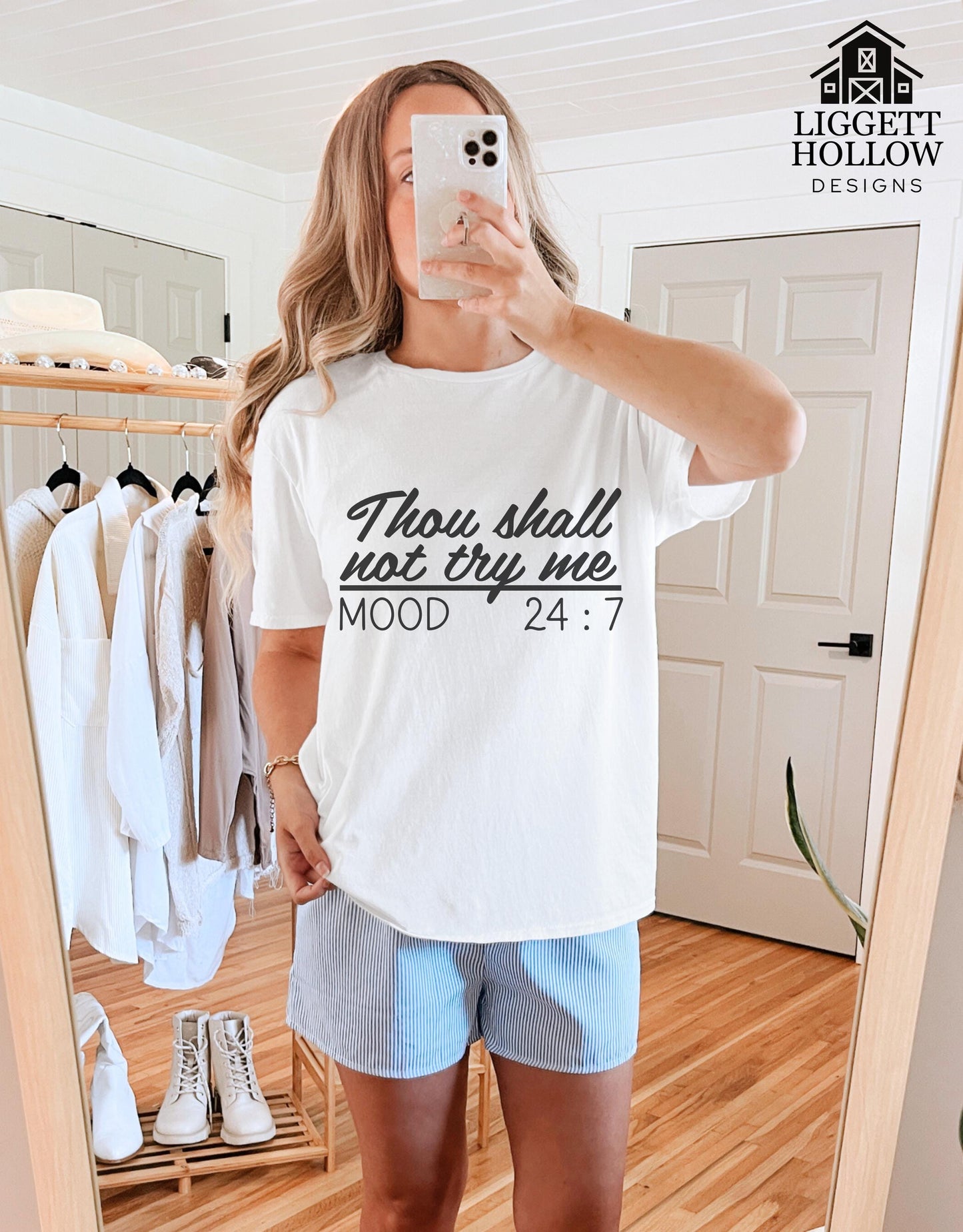 Thou Shall Not Try Me T-Shirt | Gildan Softstyle Unisex Tee