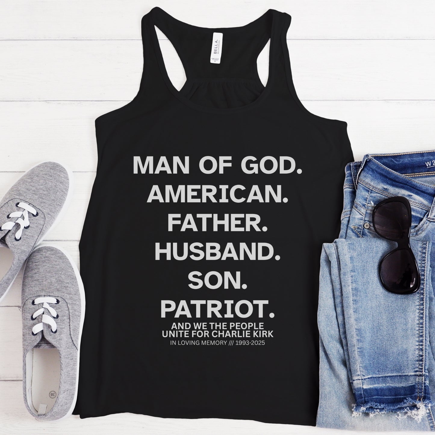 Legacy Tank – Stand Strong: Charlie Kirk Collection