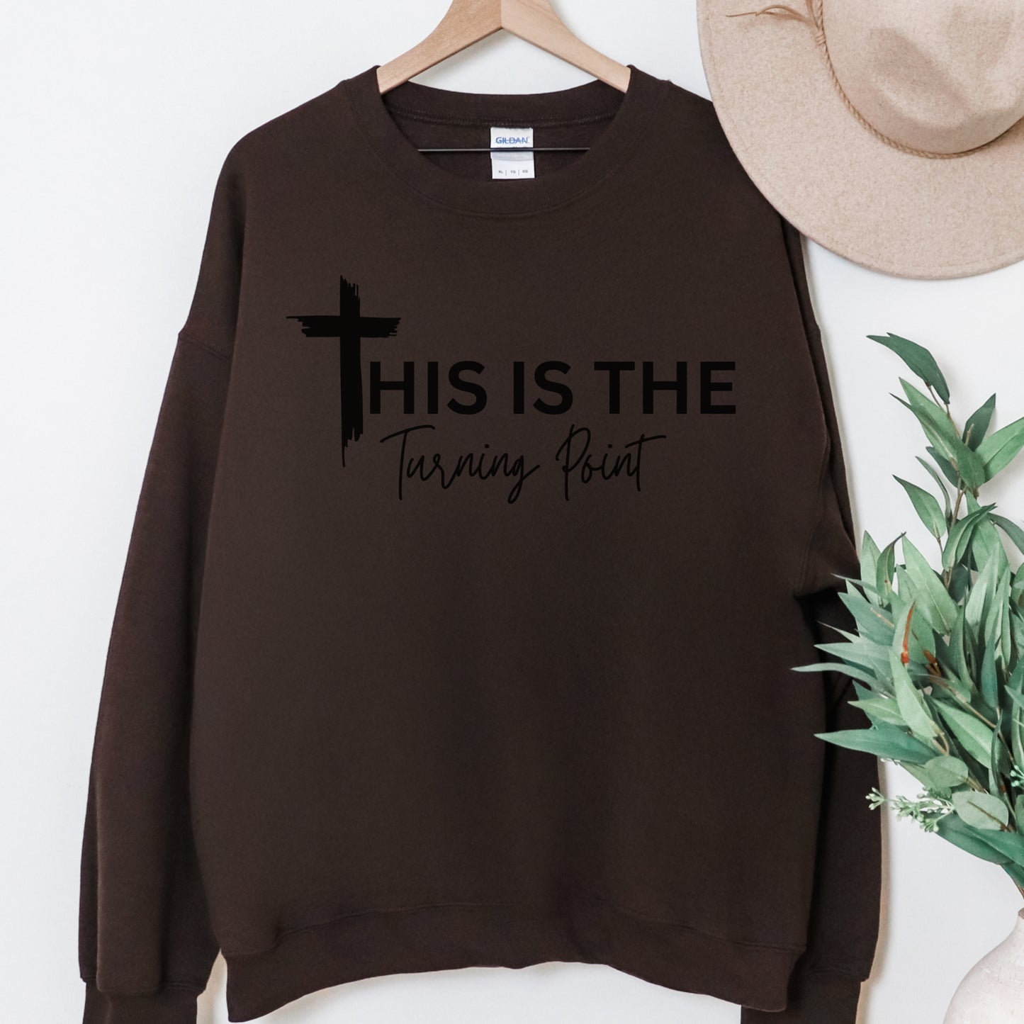 Turning Point Sweatshirt – Stand Strong: Charlie Kirk Collection