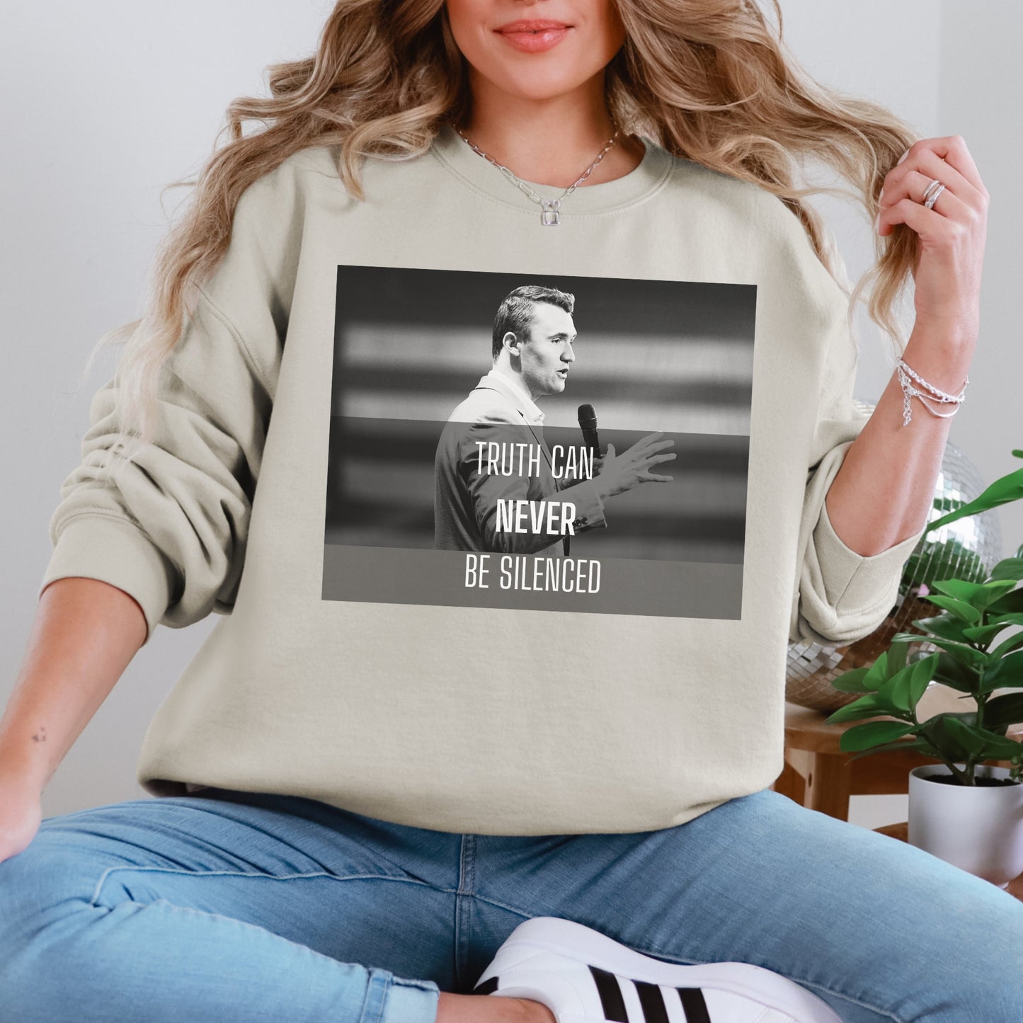 Truth Sweatshirt – Stand Strong: Charlie Kirk Collection