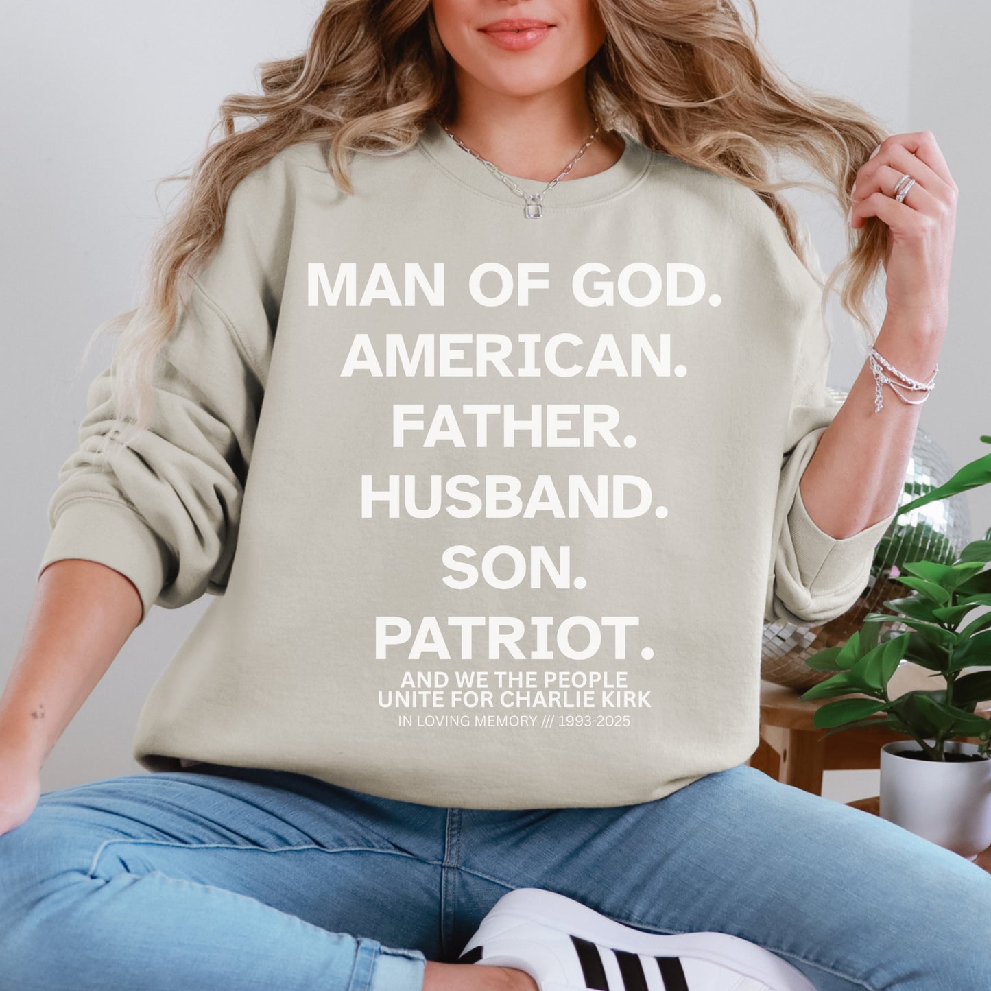 Legacy Sweatshirt – Stand Strong: Charlie Kirk Collection