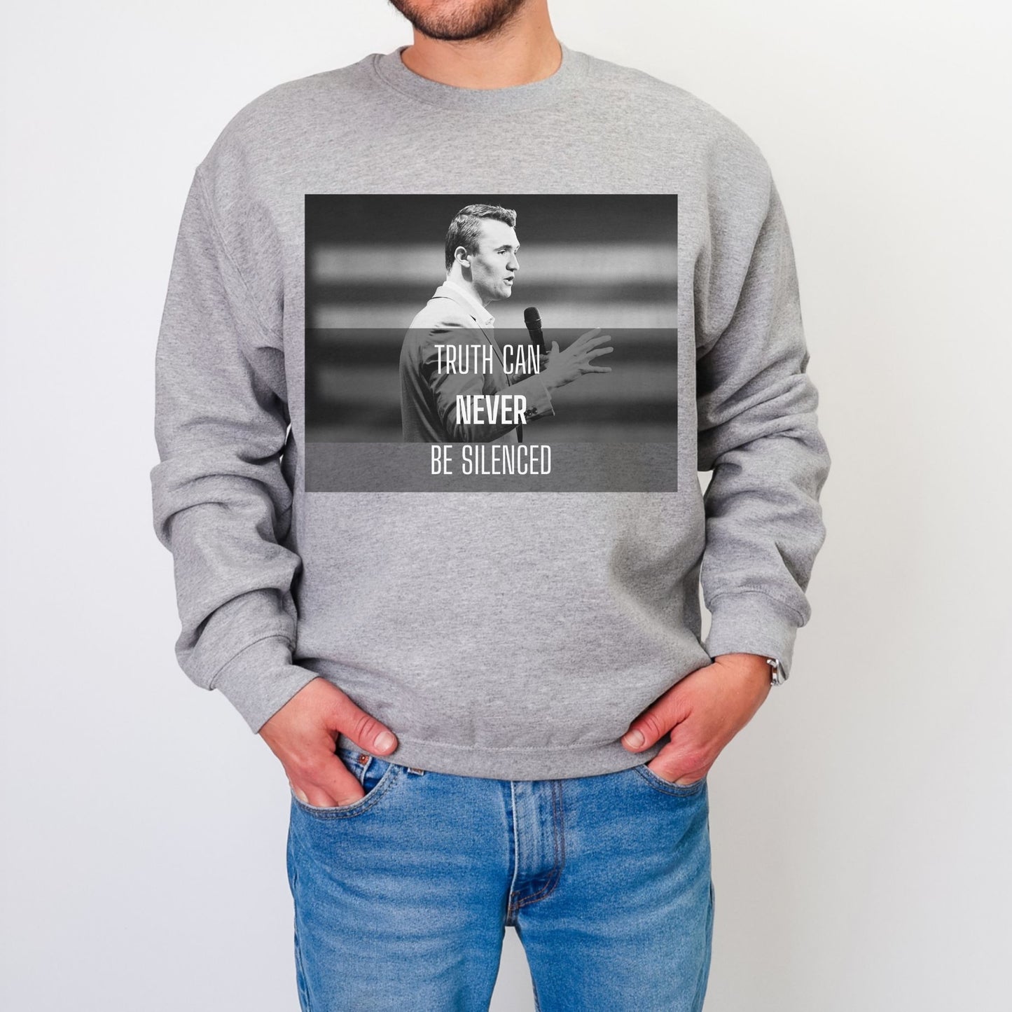 Truth Sweatshirt – Stand Strong: Charlie Kirk Collection