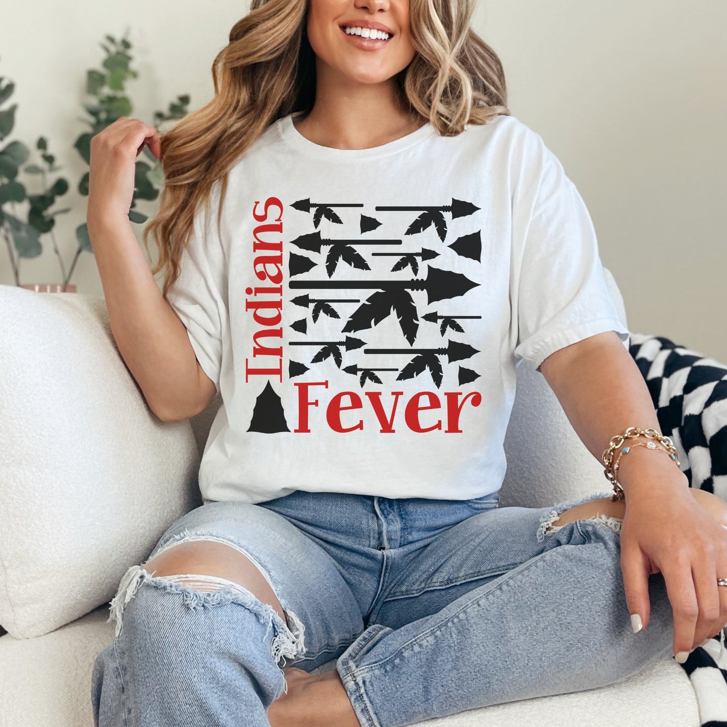 Du Quoin Indians Tee | Indians Fever Tee