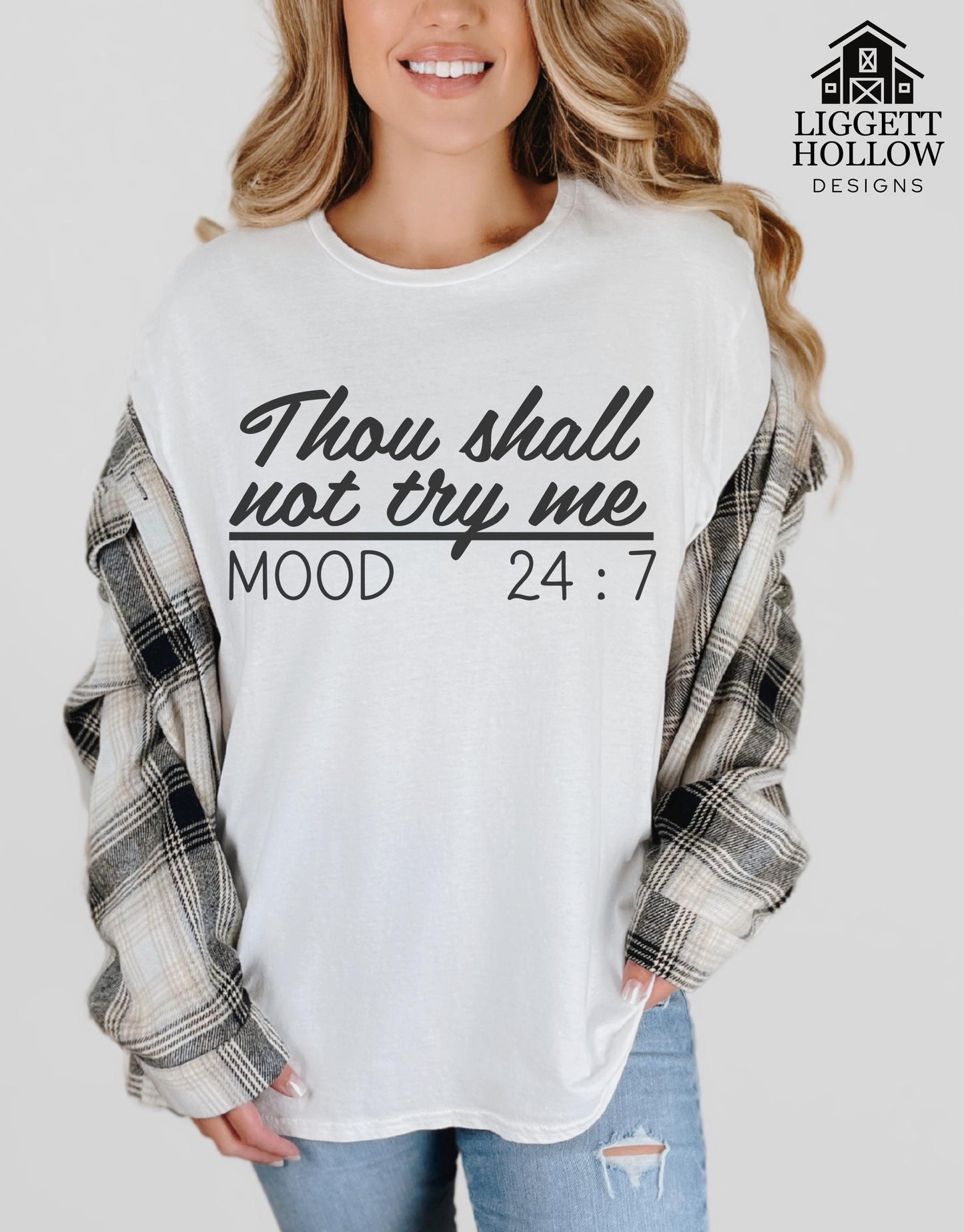Thou Shall Not Try Me T-Shirt | Gildan Softstyle Unisex Tee