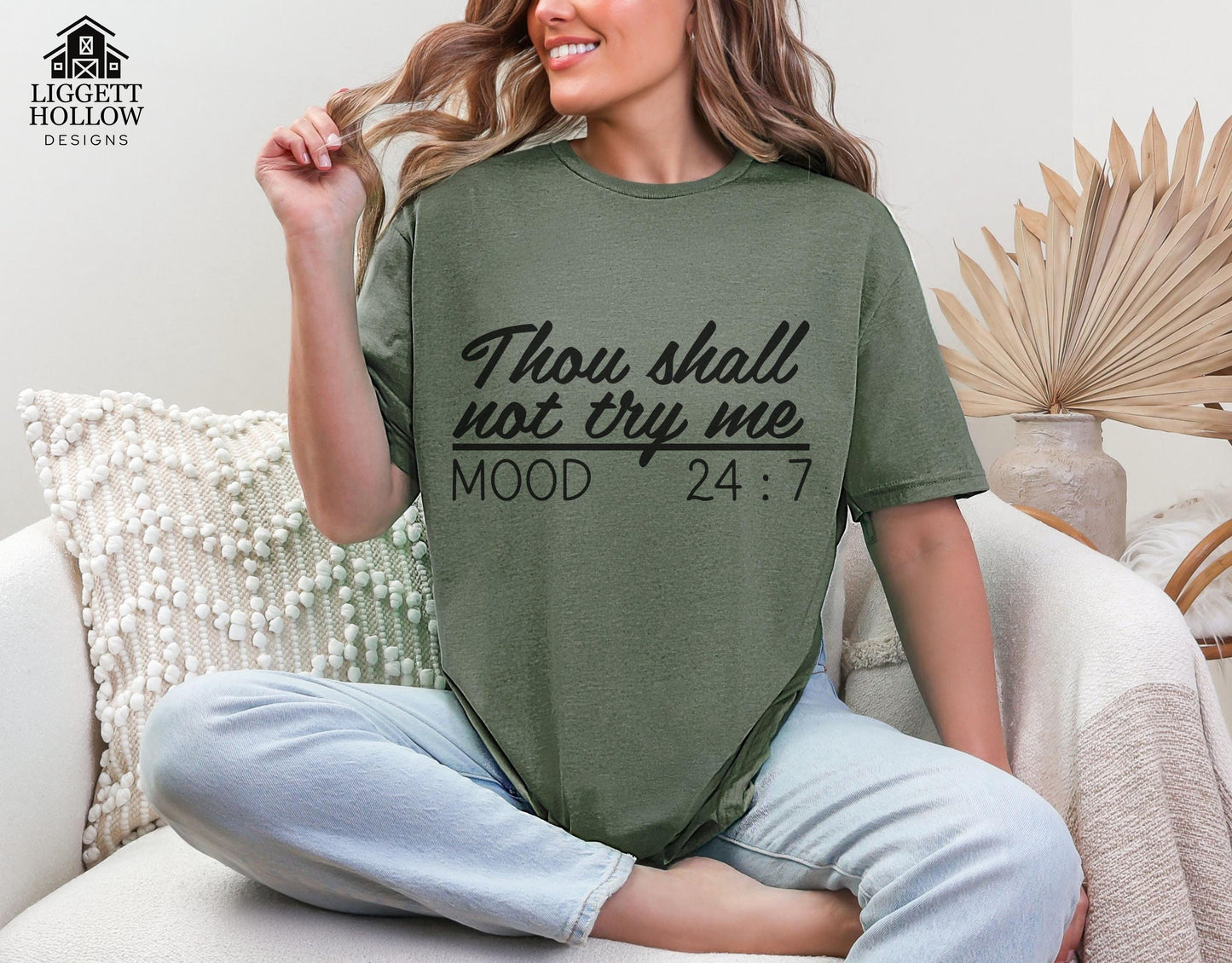 Thou Shall Not Try Me T-Shirt | Gildan Softstyle Unisex Tee
