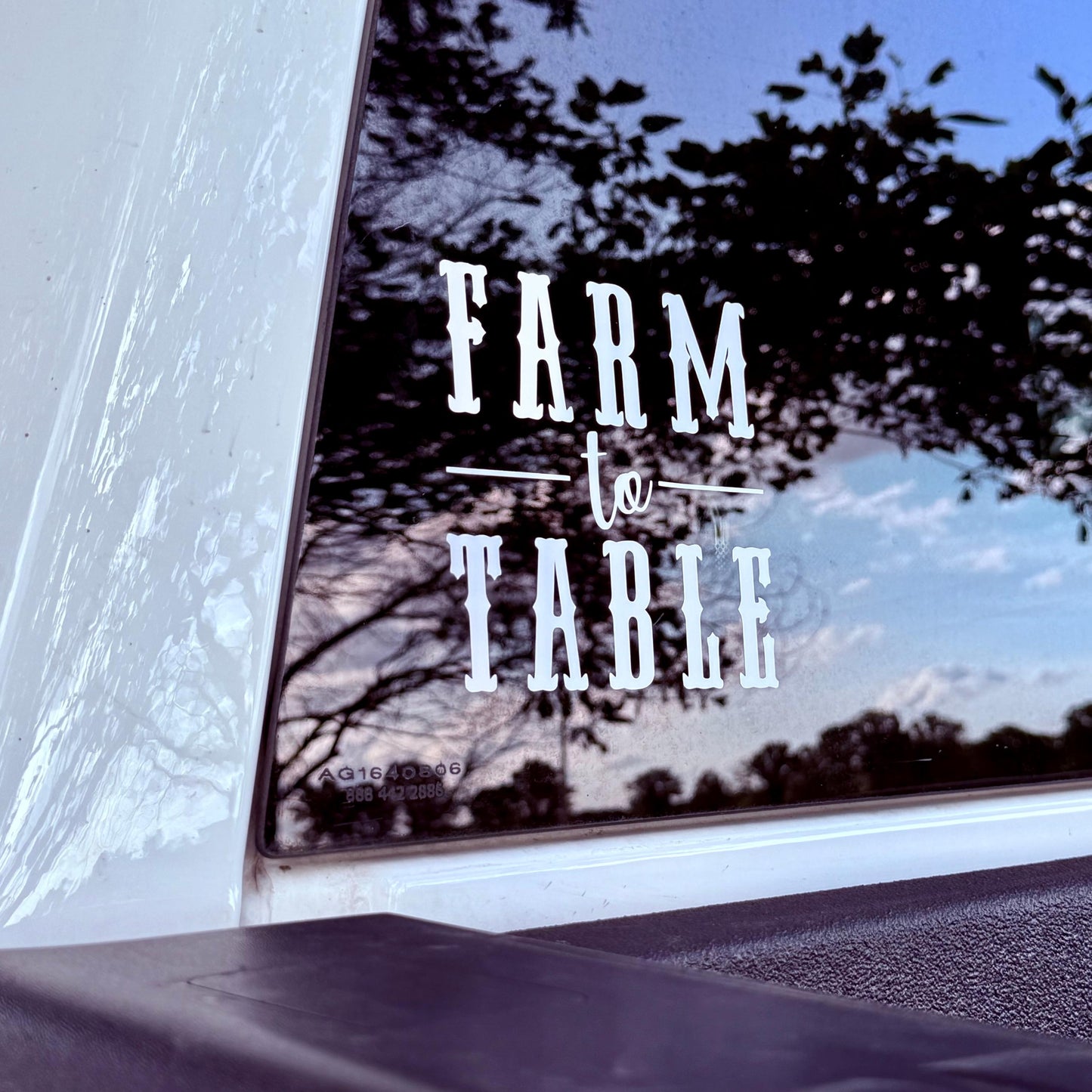 Farm Decal | Vinyl Decal | Rustic Farm Life Decal for Trucks, Coolers, Windows & More - Available in 5x5, 8x8, or 10x10