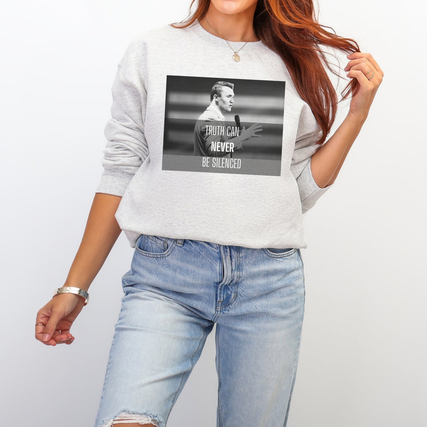 Truth Sweatshirt – Stand Strong: Charlie Kirk Collection