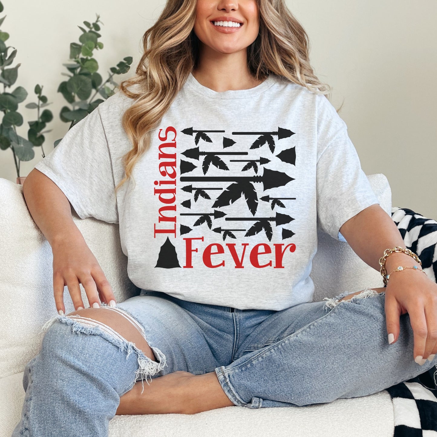 Du Quoin Indians Tee | Indians Fever Tee