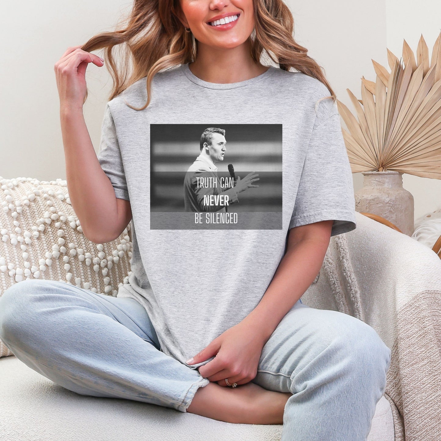 Truth Tee – Stand Strong: Charlie Kirk Collection