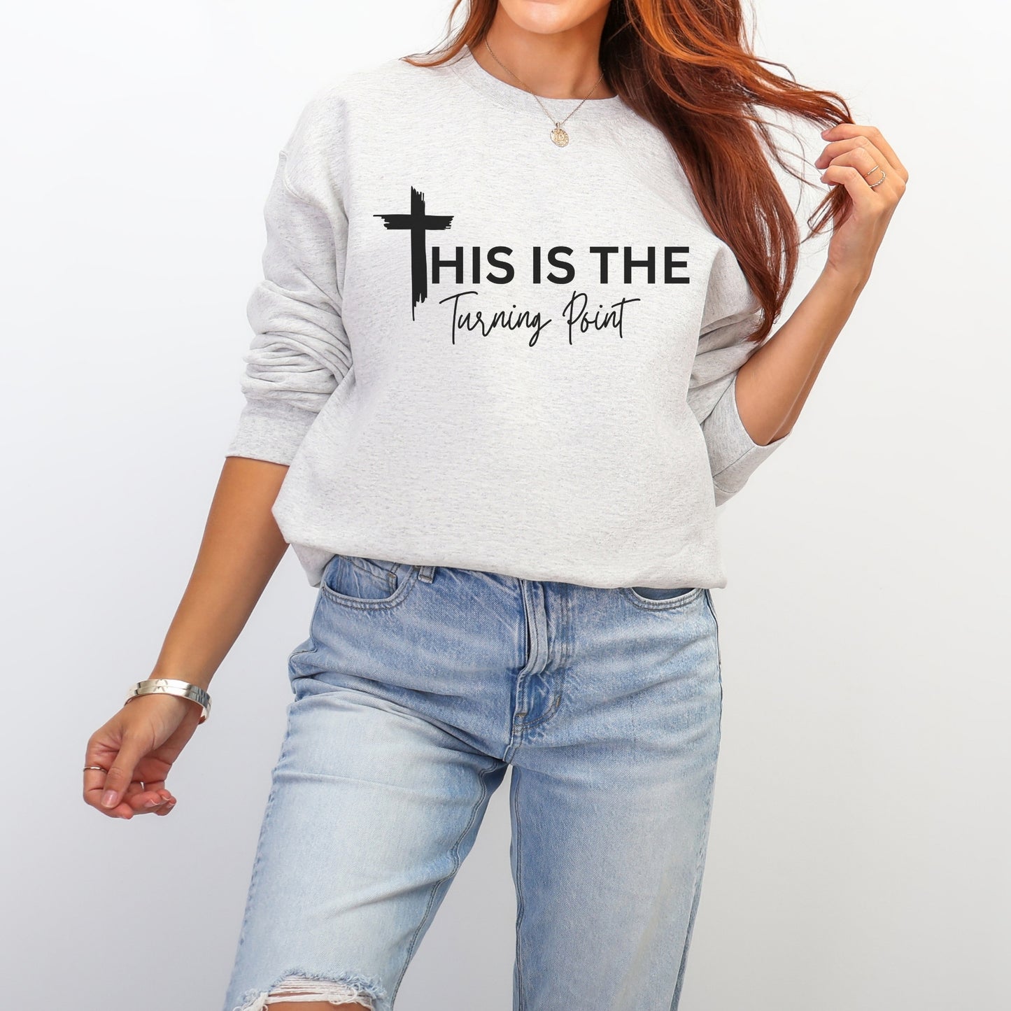 Turning Point Sweatshirt – Stand Strong: Charlie Kirk Collection