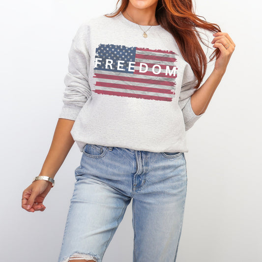 Freedom Sweatshirt – Stand Strong: Charlie Kirk Collection