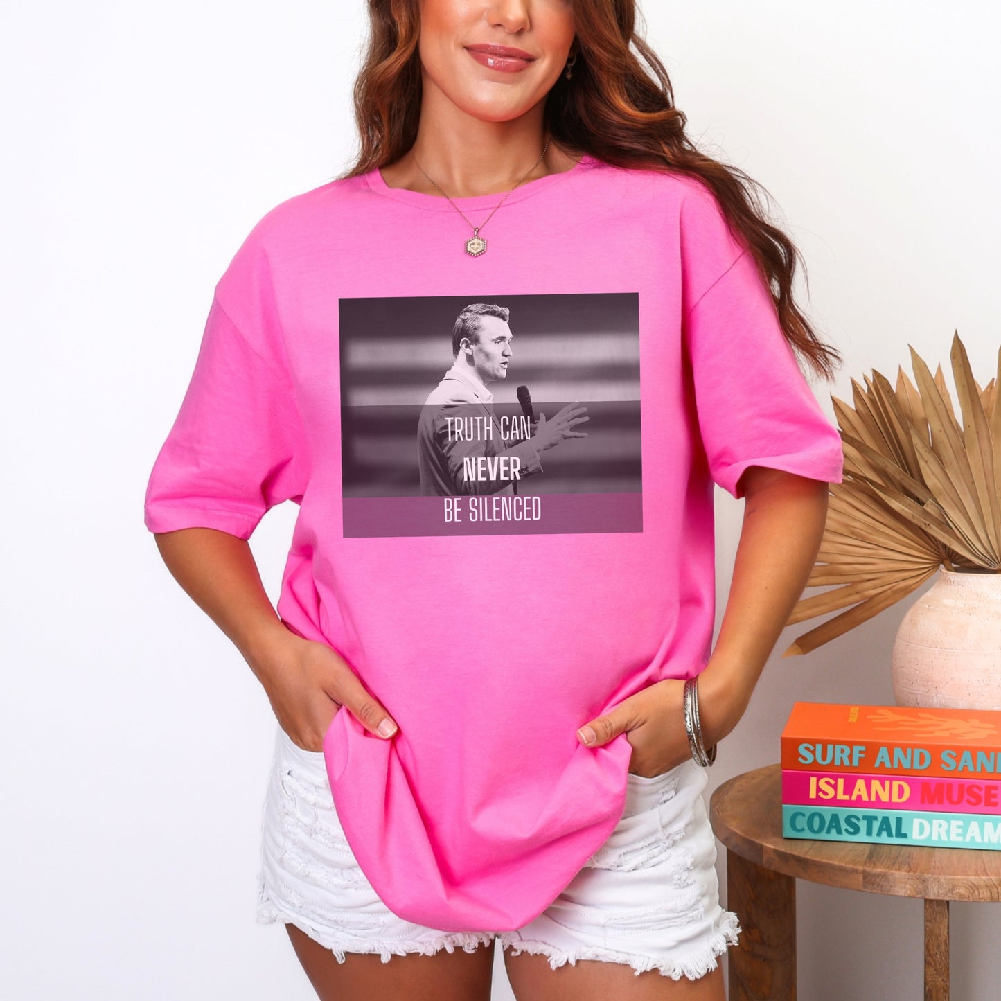 Truth Tee – Stand Strong: Charlie Kirk Collection