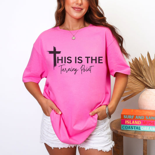 Turning Point Tee – Stand Strong: Charlie Kirk Collection