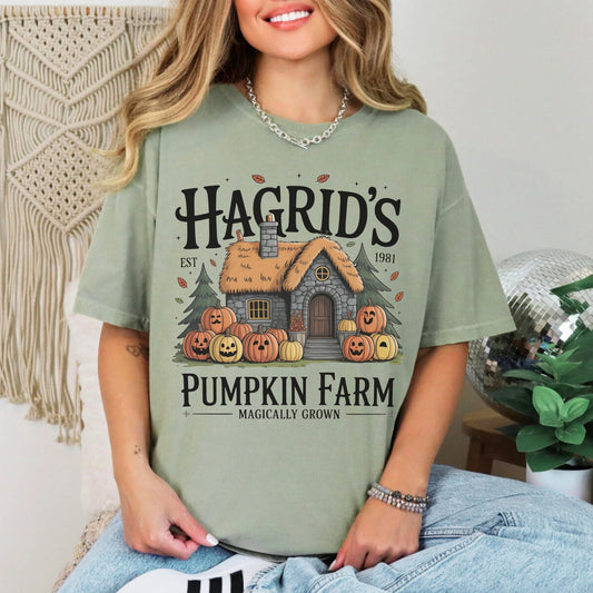 Pumpkin Farm Comfort Colors® Tee – Premium Unisex Fall Graphic T-Shirt