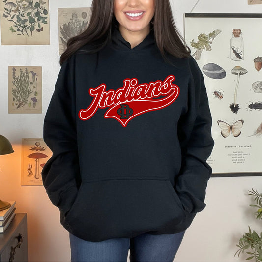 Du Quoin Indians Hoodie – Gildan 50/50 | Local Sports Spirit Wear