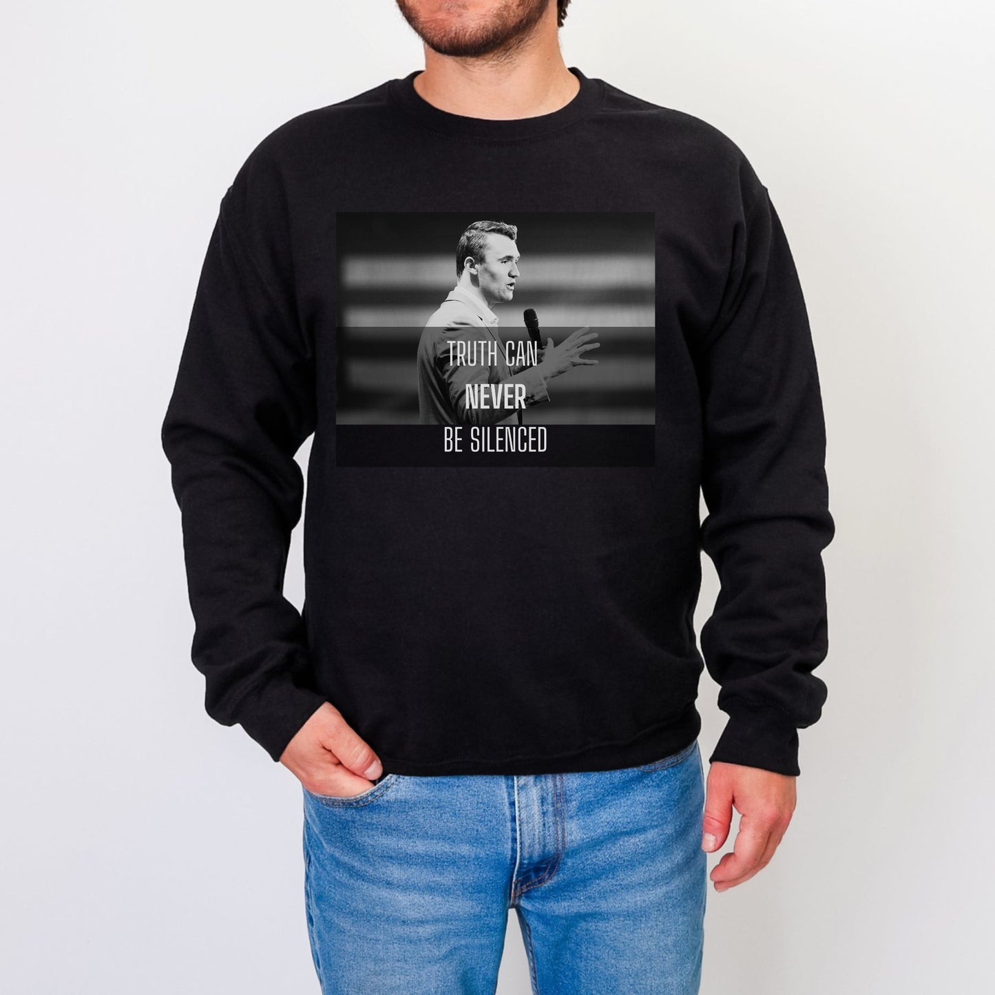 Truth Sweatshirt – Stand Strong: Charlie Kirk Collection