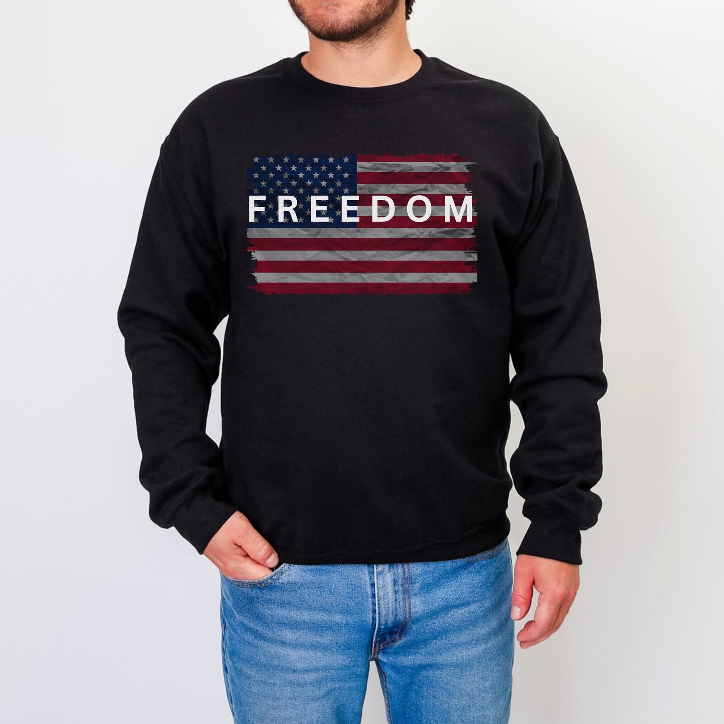 Freedom Sweatshirt – Stand Strong: Charlie Kirk Collection