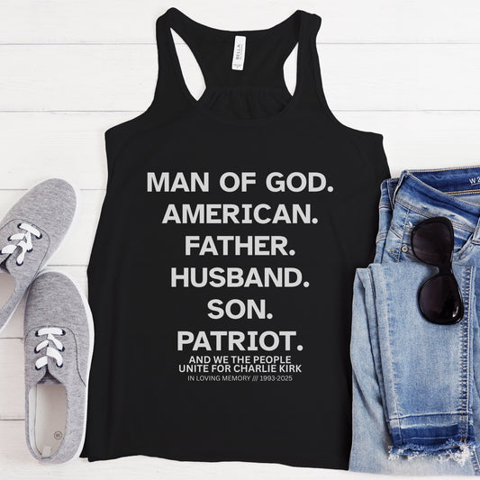 Legacy Tank – Stand Strong: Charlie Kirk Collection