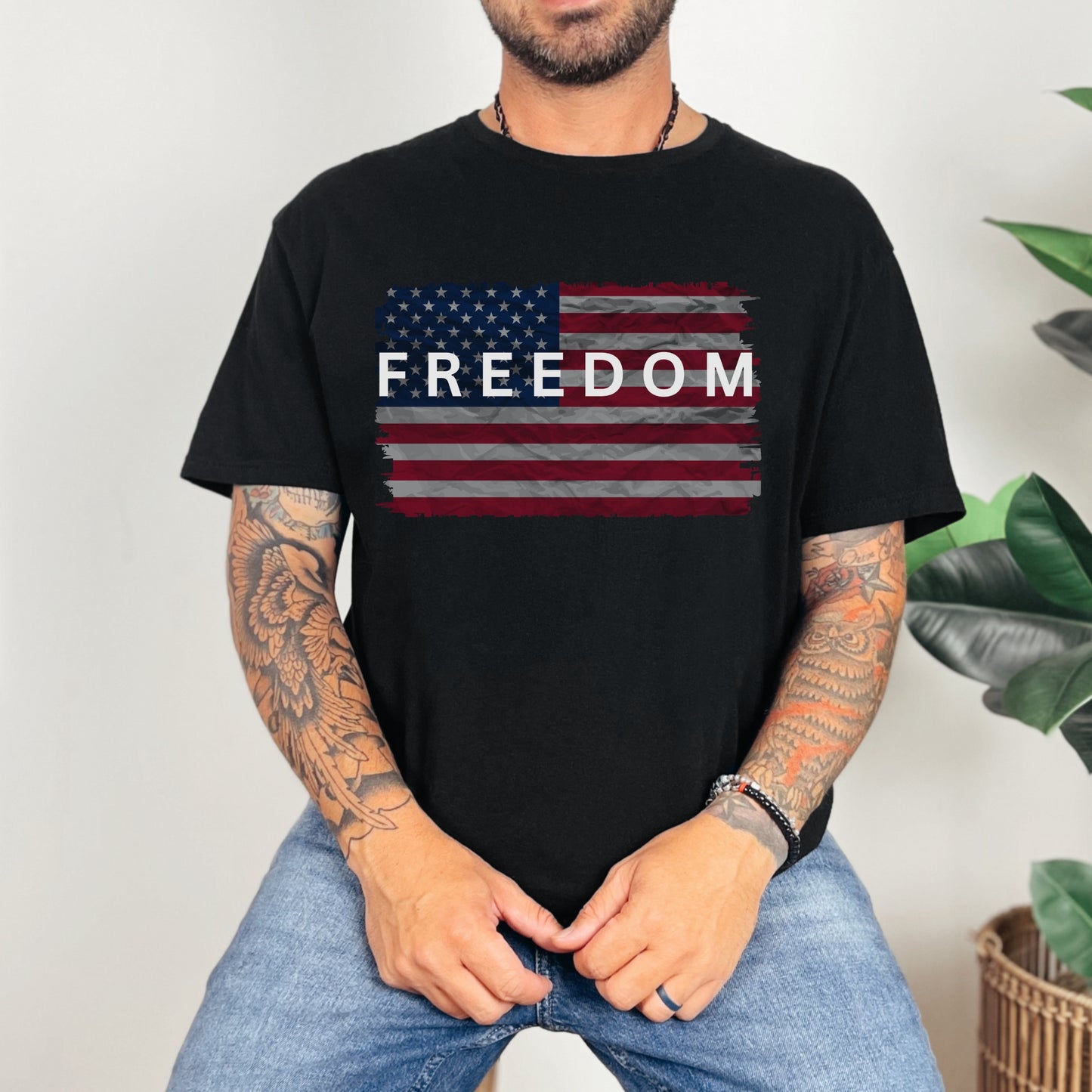 Freedom Tee – Stand Strong: Charlie Kirk Collection