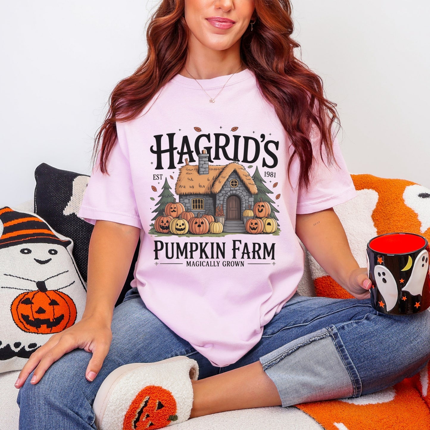 Pumpkin Farm Comfort Colors® Tee – Premium Unisex Fall Graphic T-Shirt