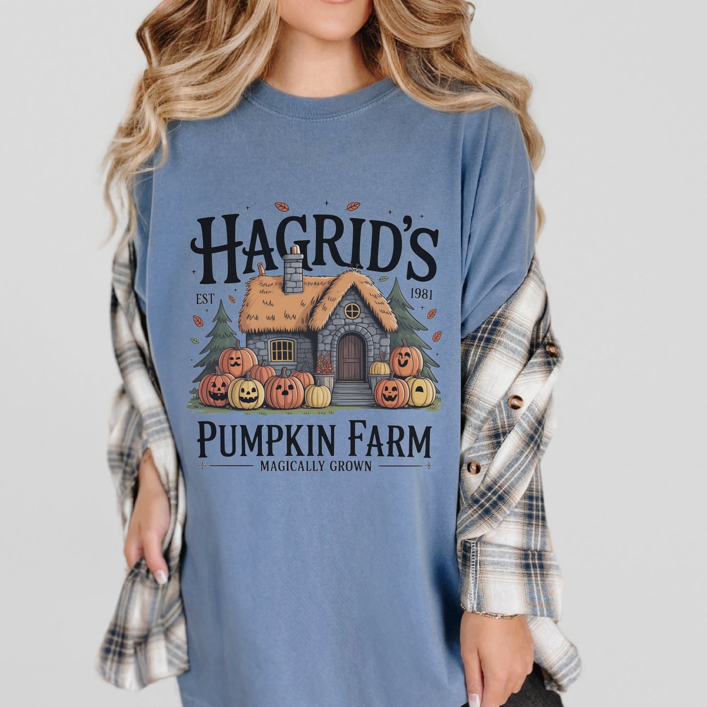 Pumpkin Farm Comfort Colors® Tee – Premium Unisex Fall Graphic T-Shirt
