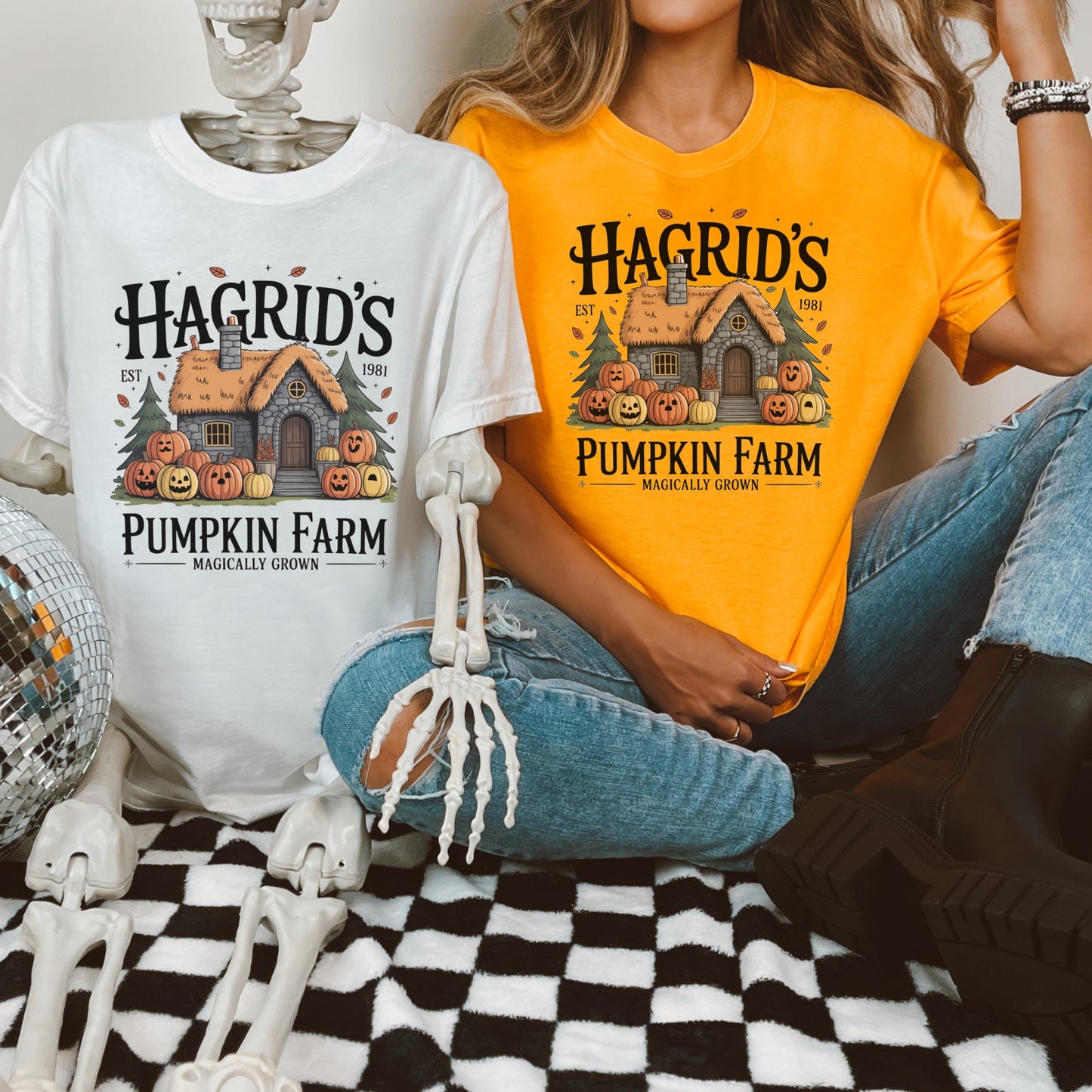 Pumpkin Farm Comfort Colors® Tee – Premium Unisex Fall Graphic T-Shirt