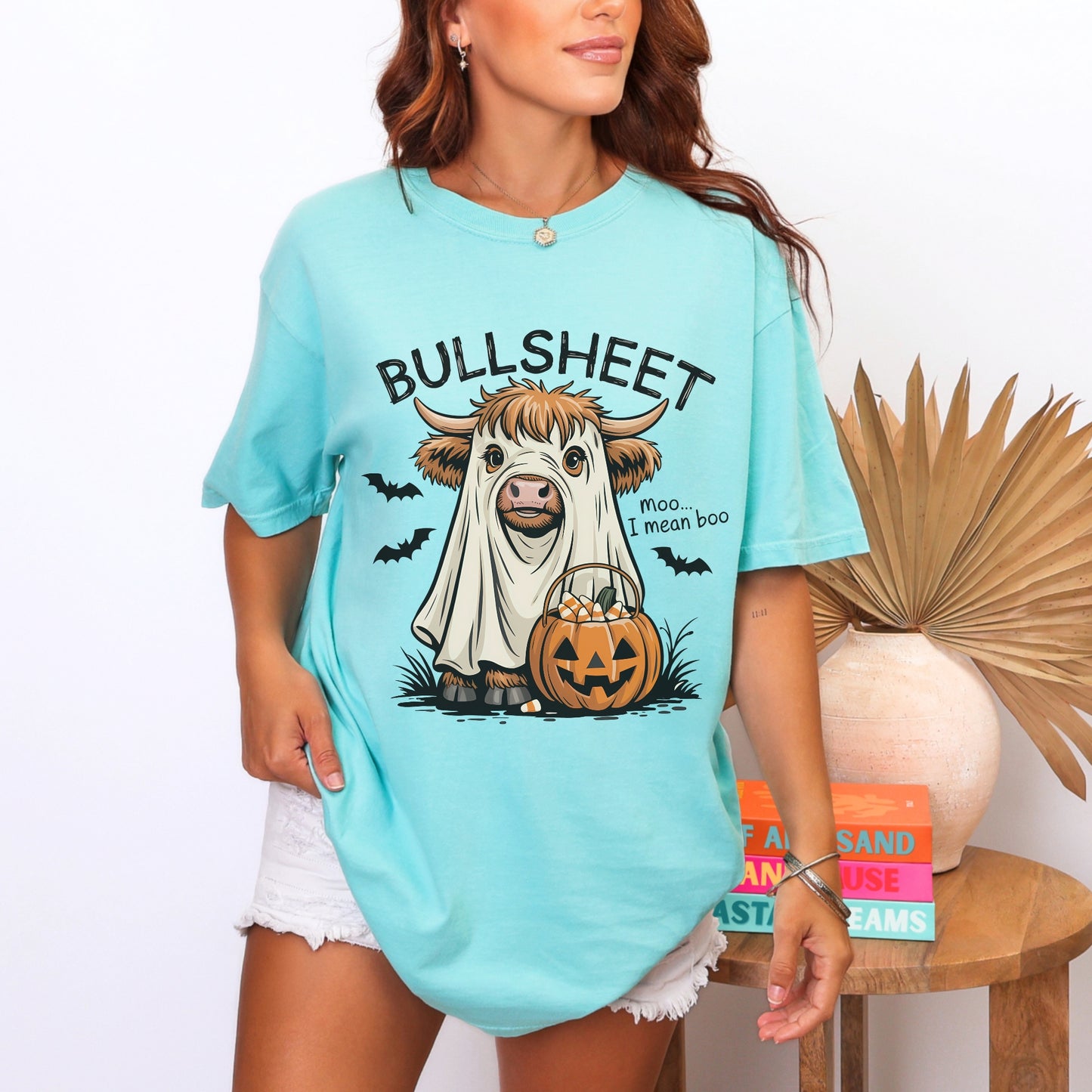 Bullsheet Comfort Colors® Tee – Funny Halloween Unisex Graphic T-Shirt