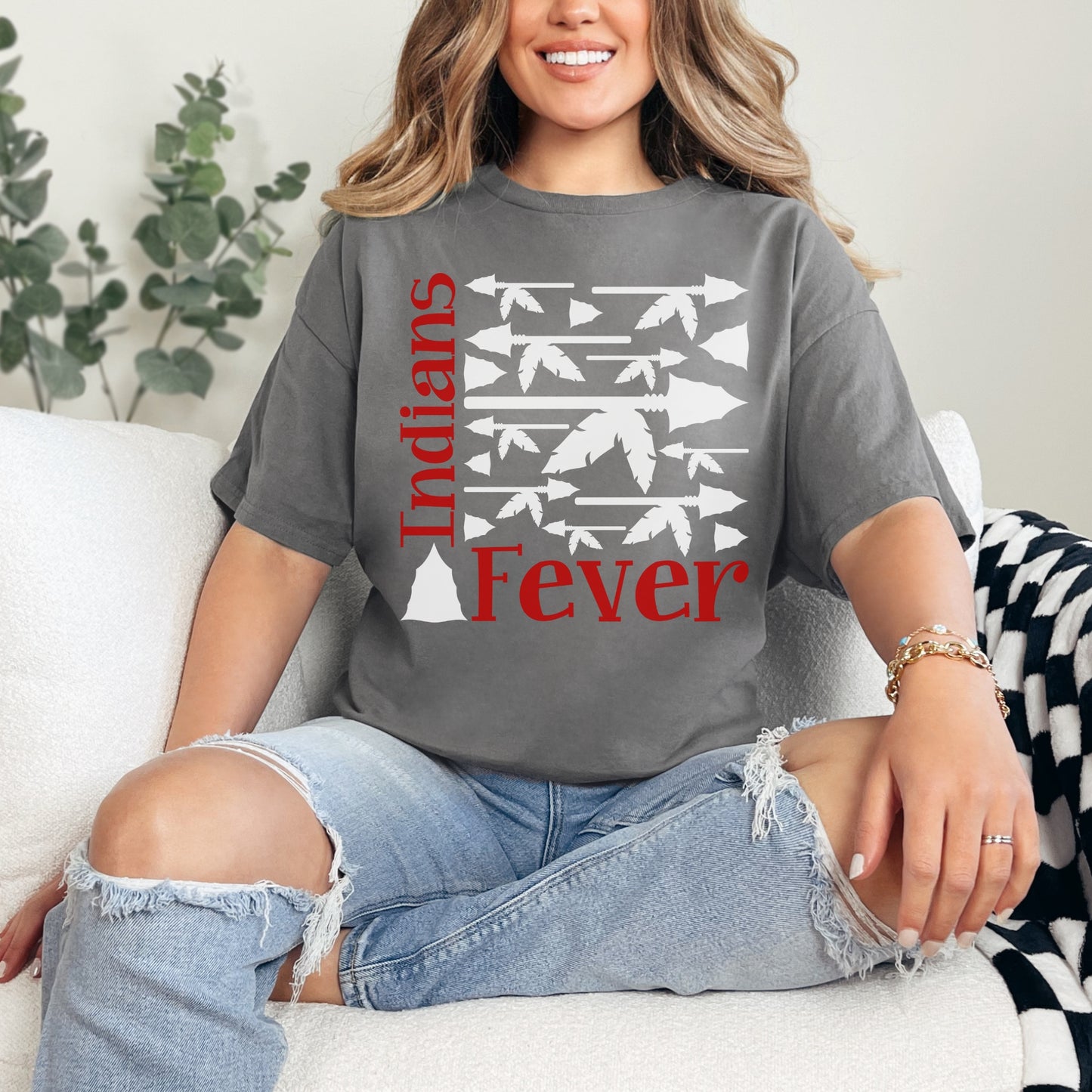 Du Quoin Indians Tee | Indians Fever Tee