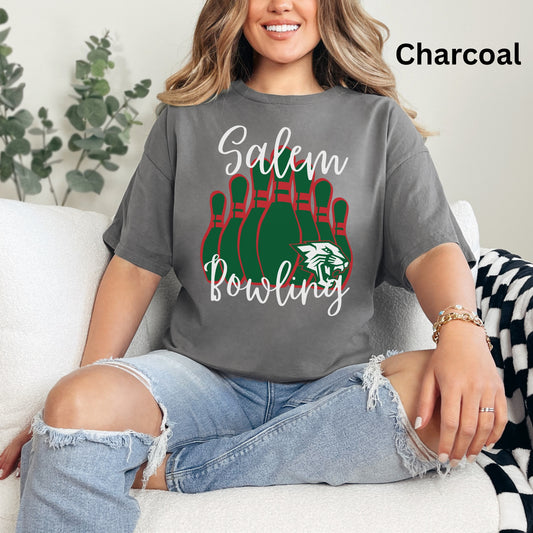 Salem Wildcats Bowling Tee | Classic Team Spirit T-Shirt for Fans & Players