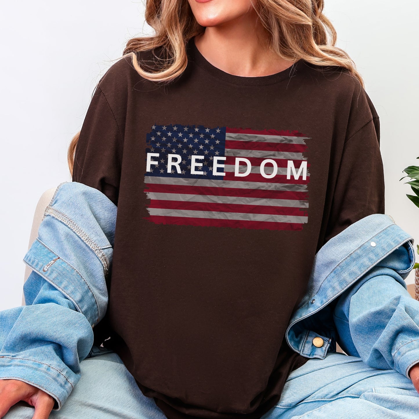 Freedom Tee – Stand Strong: Charlie Kirk Collection