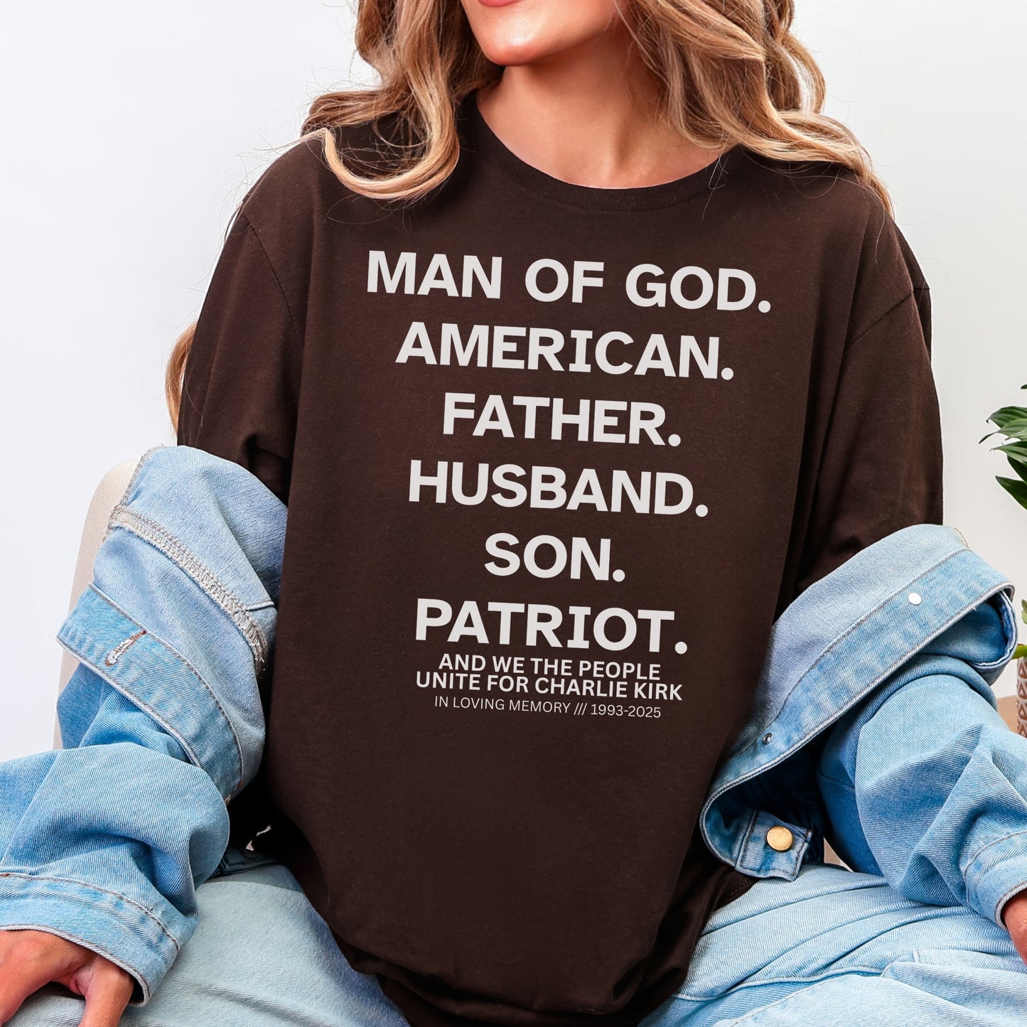Legacy Tee – Stand Strong: Charlie Kirk Collection