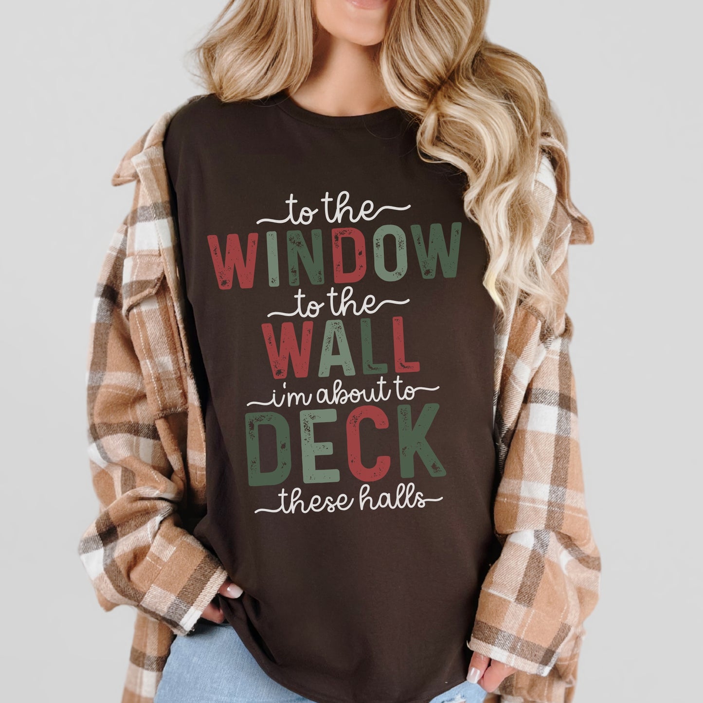 “Deck These Halls” Christmas Tee