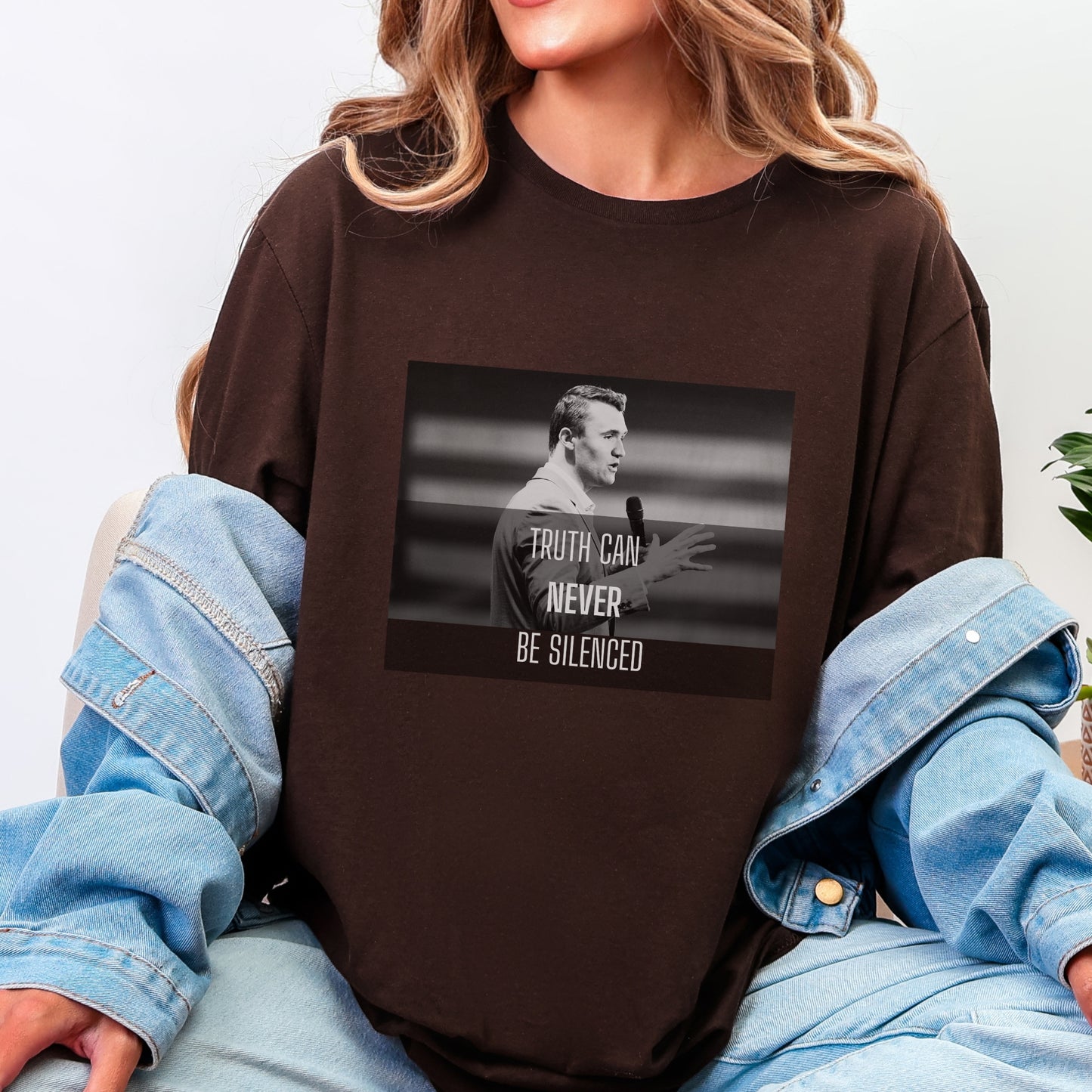Truth Tee – Stand Strong: Charlie Kirk Collection