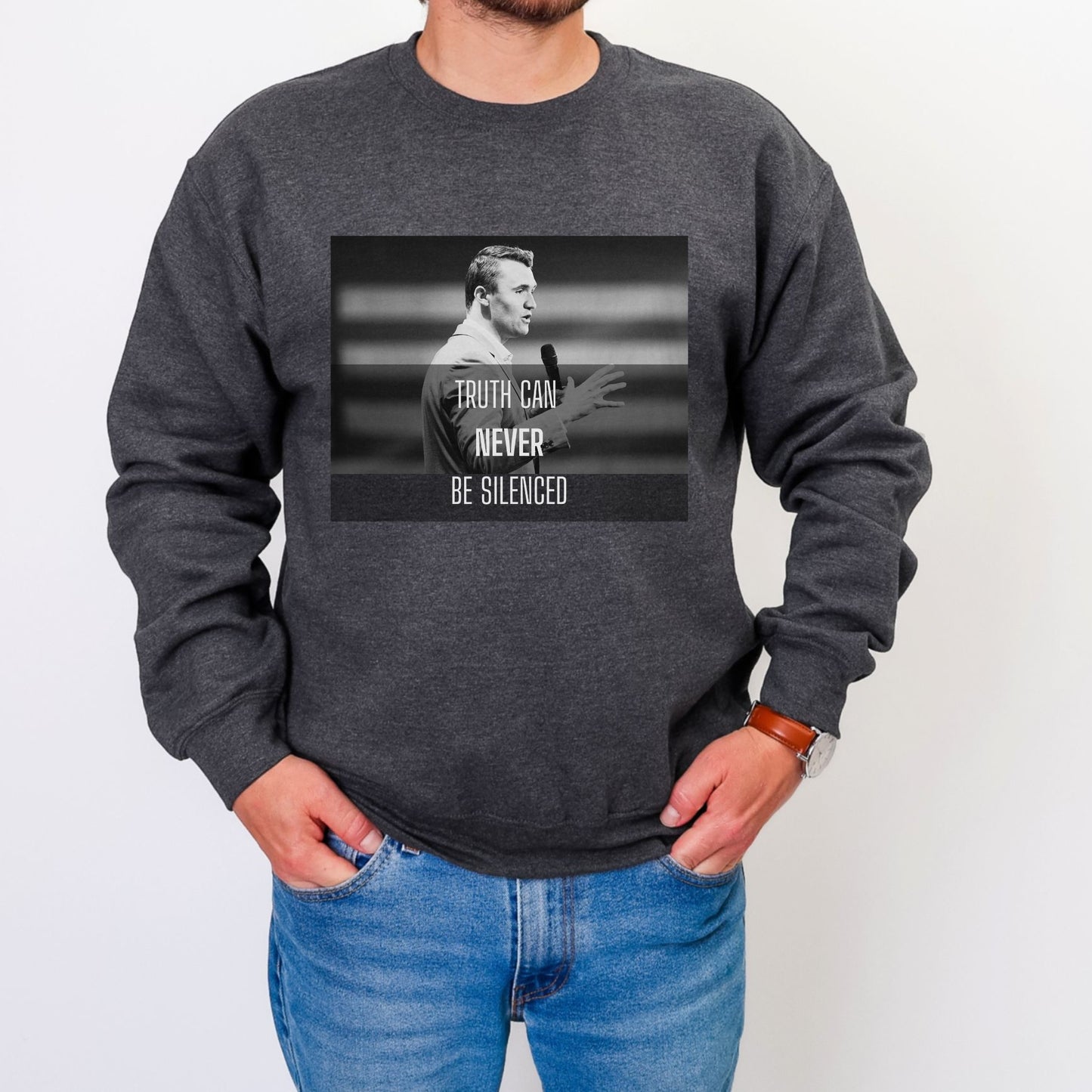 Truth Sweatshirt – Stand Strong: Charlie Kirk Collection