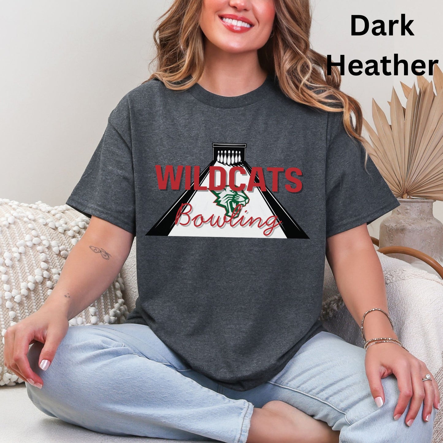 Salem Wildcats Bowling Tee | Alley Lane Team Spirit Shirt