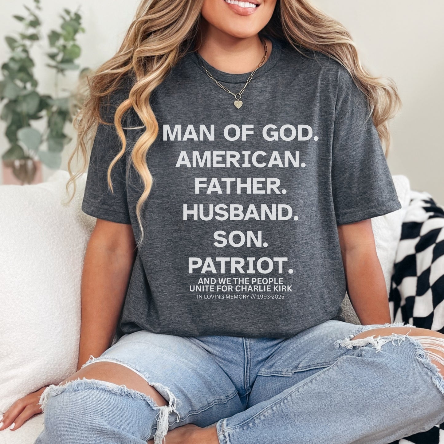 Legacy Tee – Stand Strong: Charlie Kirk Collection