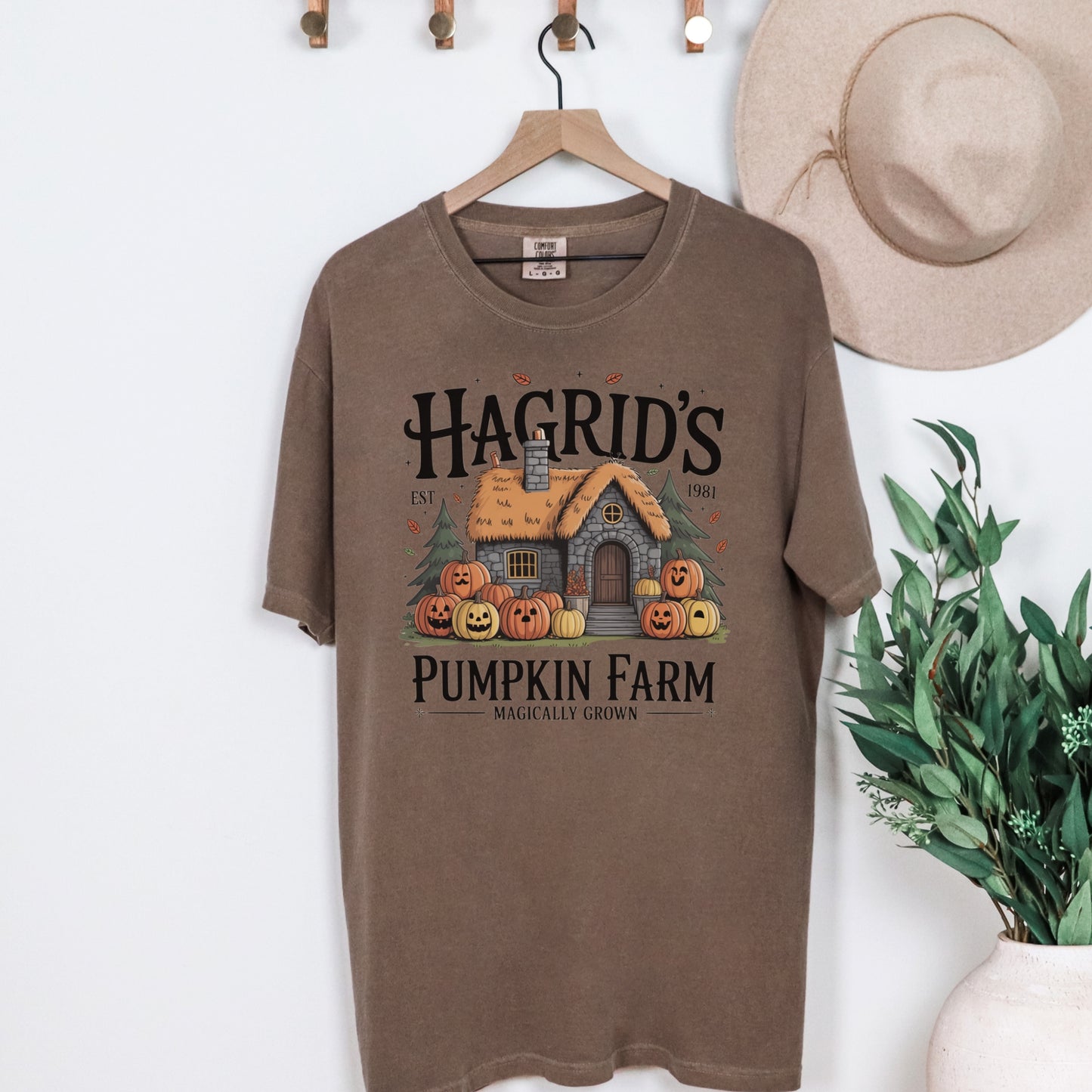 Pumpkin Farm Comfort Colors® Tee – Premium Unisex Fall Graphic T-Shirt