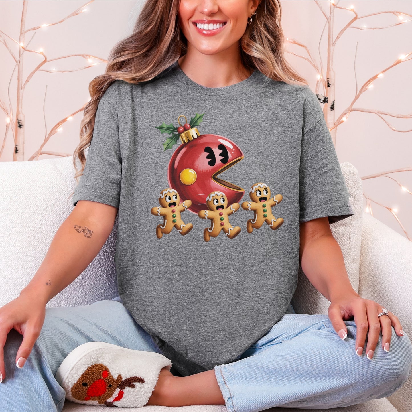 Gingerbread Chase Christmas Tee
