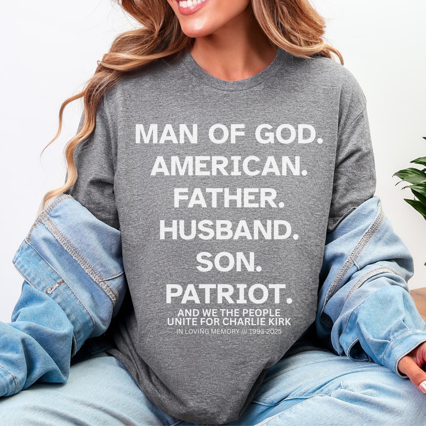 Legacy Tee – Stand Strong: Charlie Kirk Collection