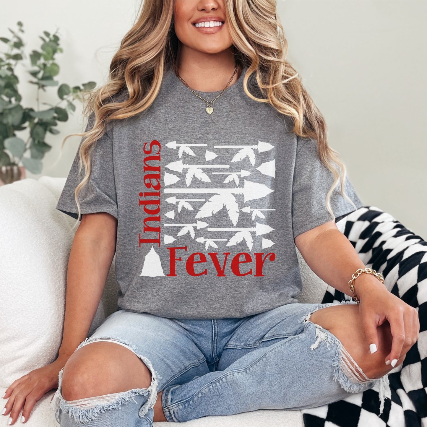 Du Quoin Indians Tee | Indians Fever Tee