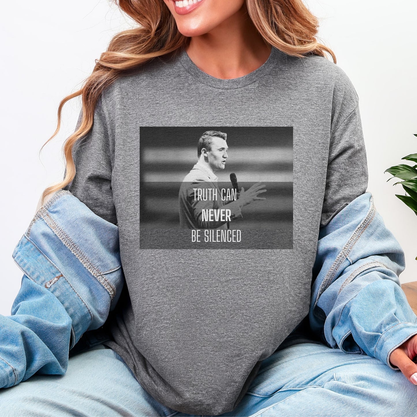 Truth Tee – Stand Strong: Charlie Kirk Collection