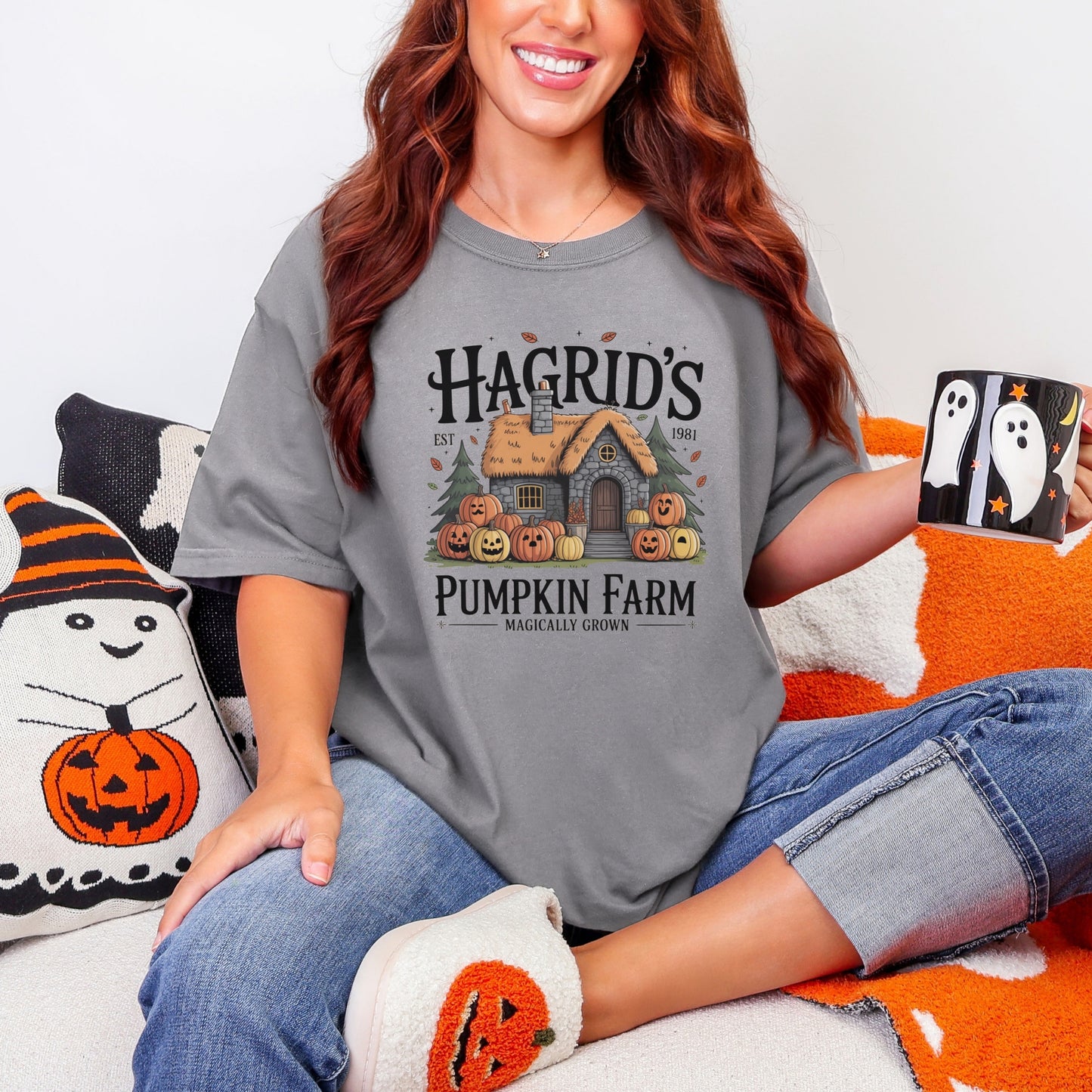 Pumpkin Farm Comfort Colors® Tee – Premium Unisex Fall Graphic T-Shirt