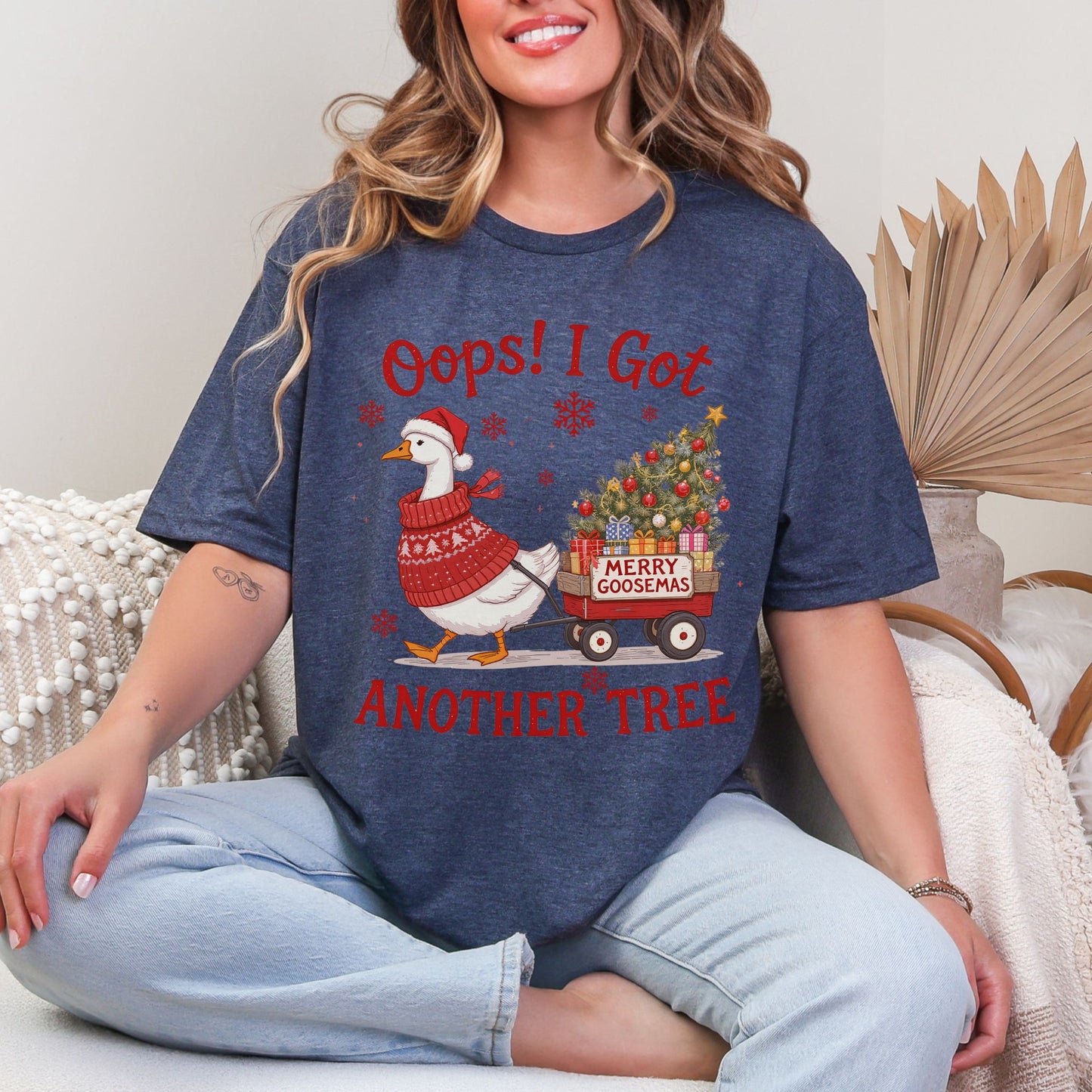 “Oops! I Got Another Tree” Merry Goosemas Tee
