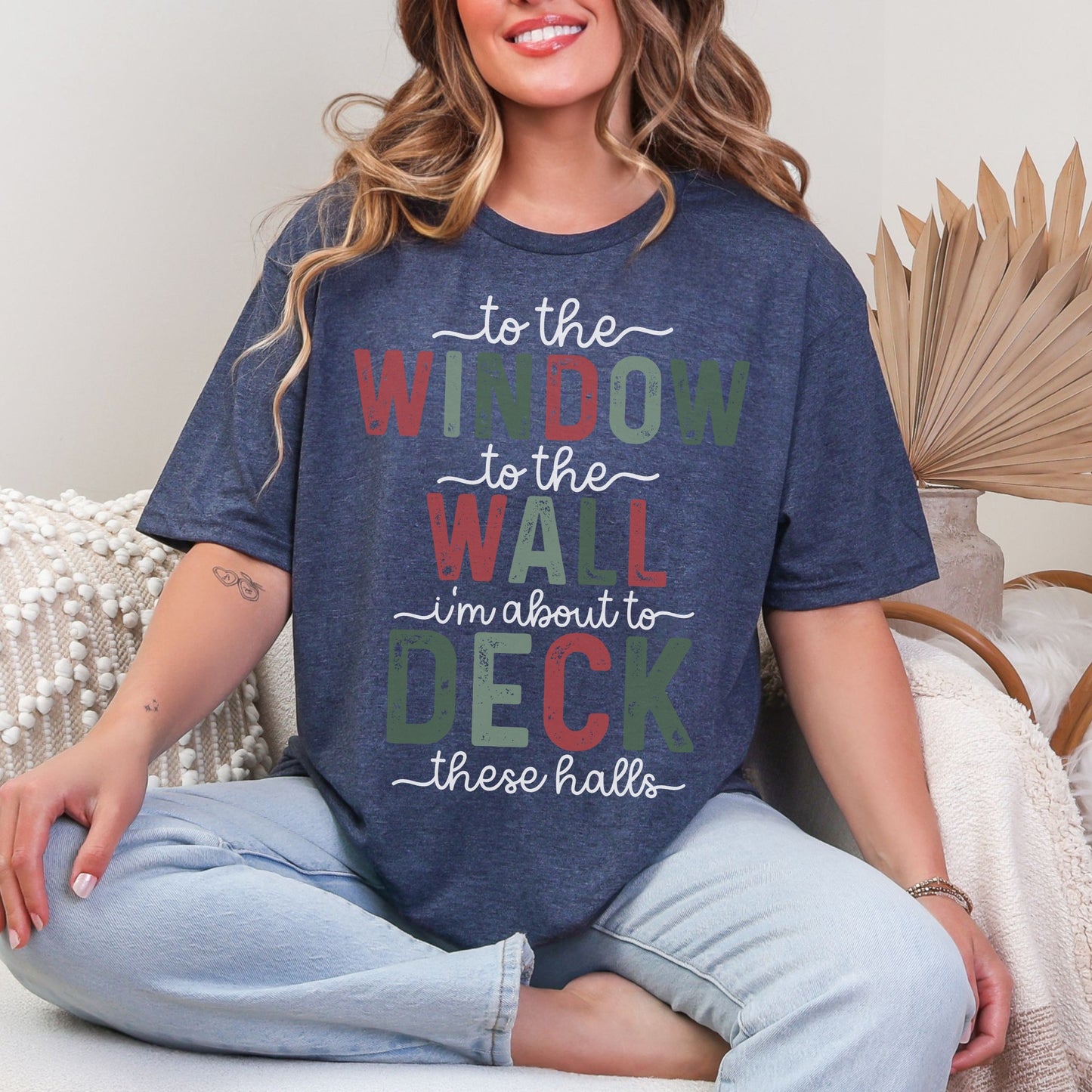“Deck These Halls” Christmas Tee