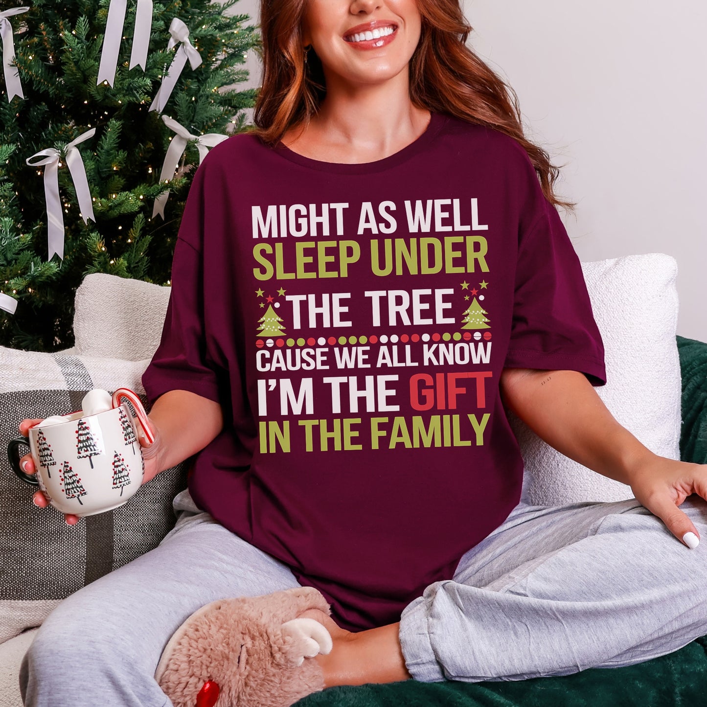 “I’m the Gift” Christmas Tee