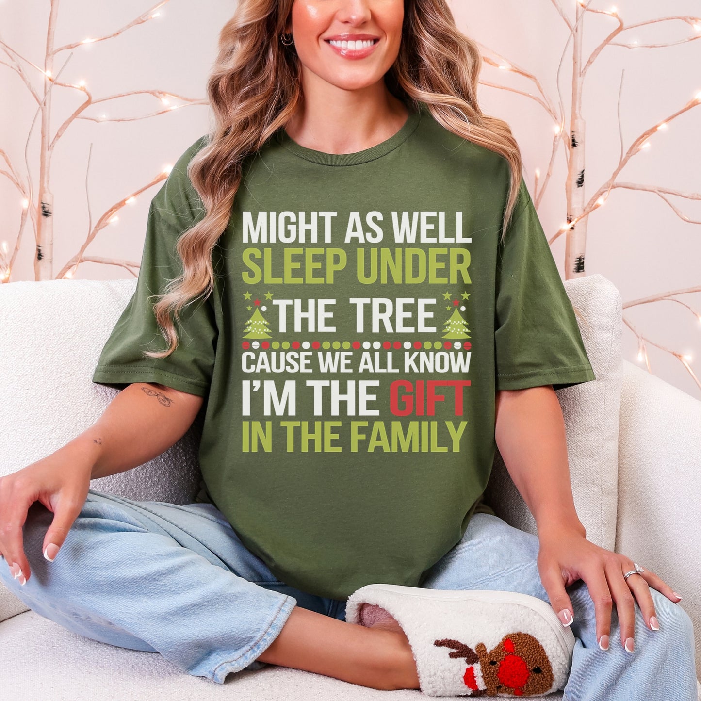 “I’m the Gift” Christmas Tee