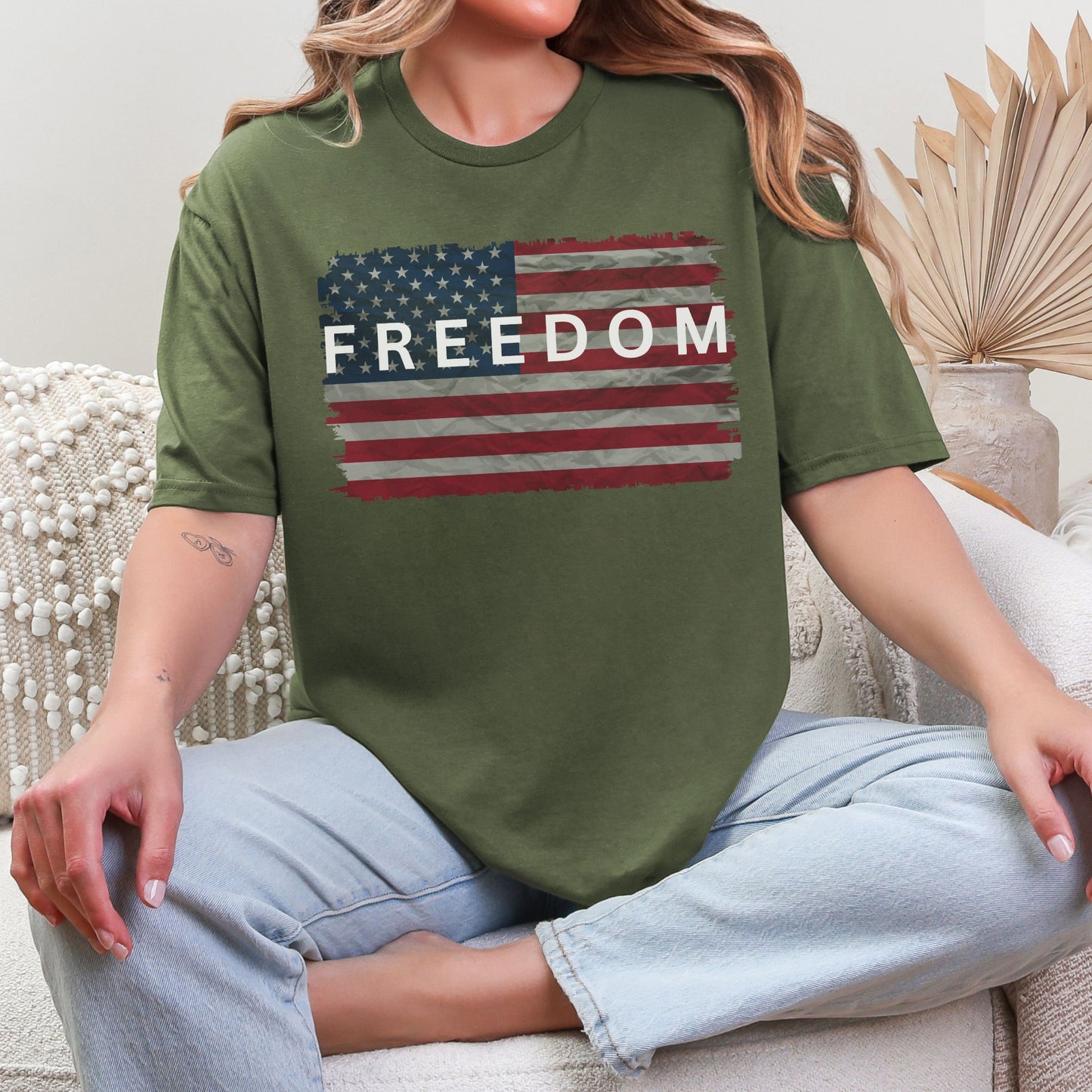 Freedom Tee – Stand Strong: Charlie Kirk Collection