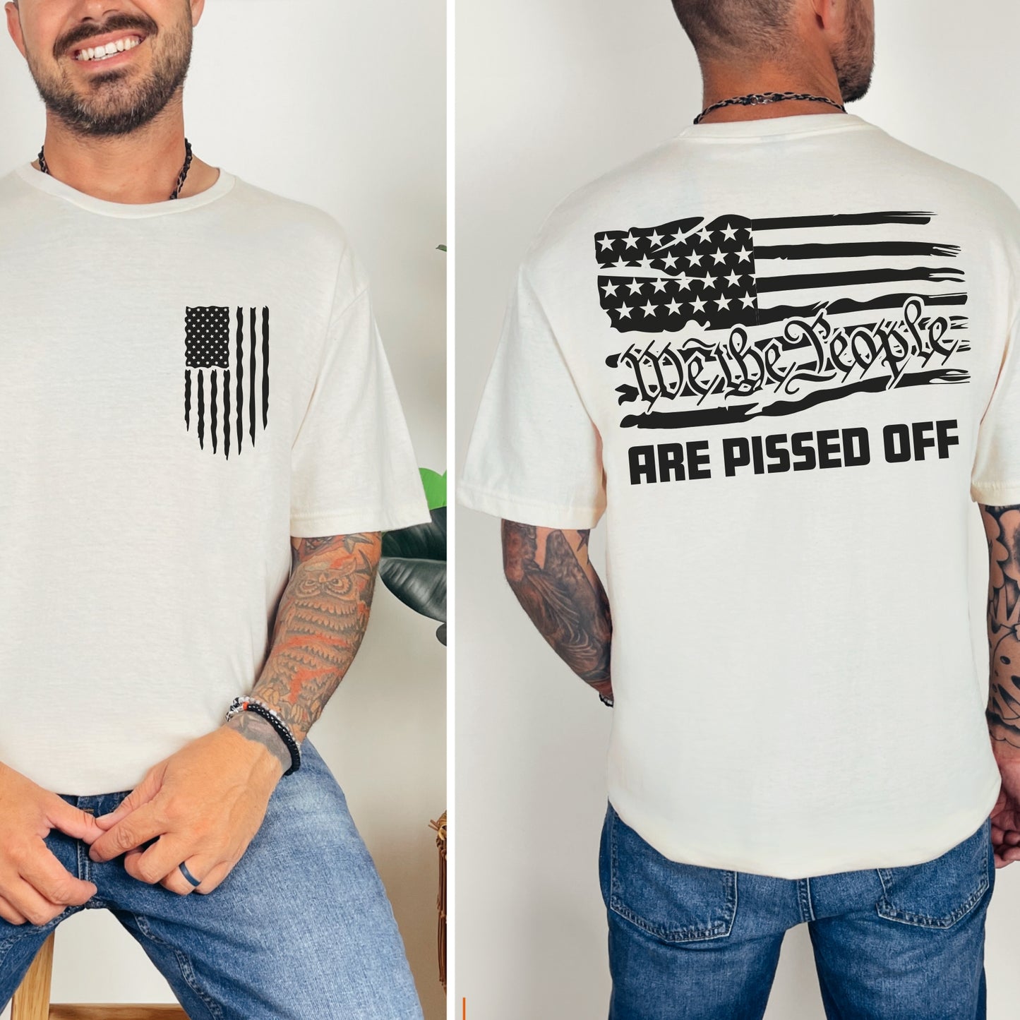 “We the People Are Pissed Off” American Flag T-Shirt | Patriot Collection