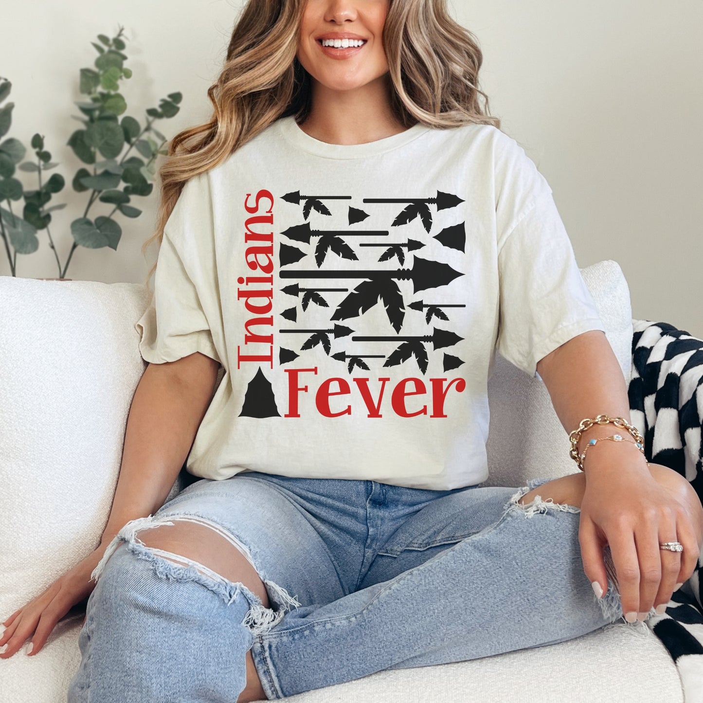 Du Quoin Indians Tee | Indians Fever Tee